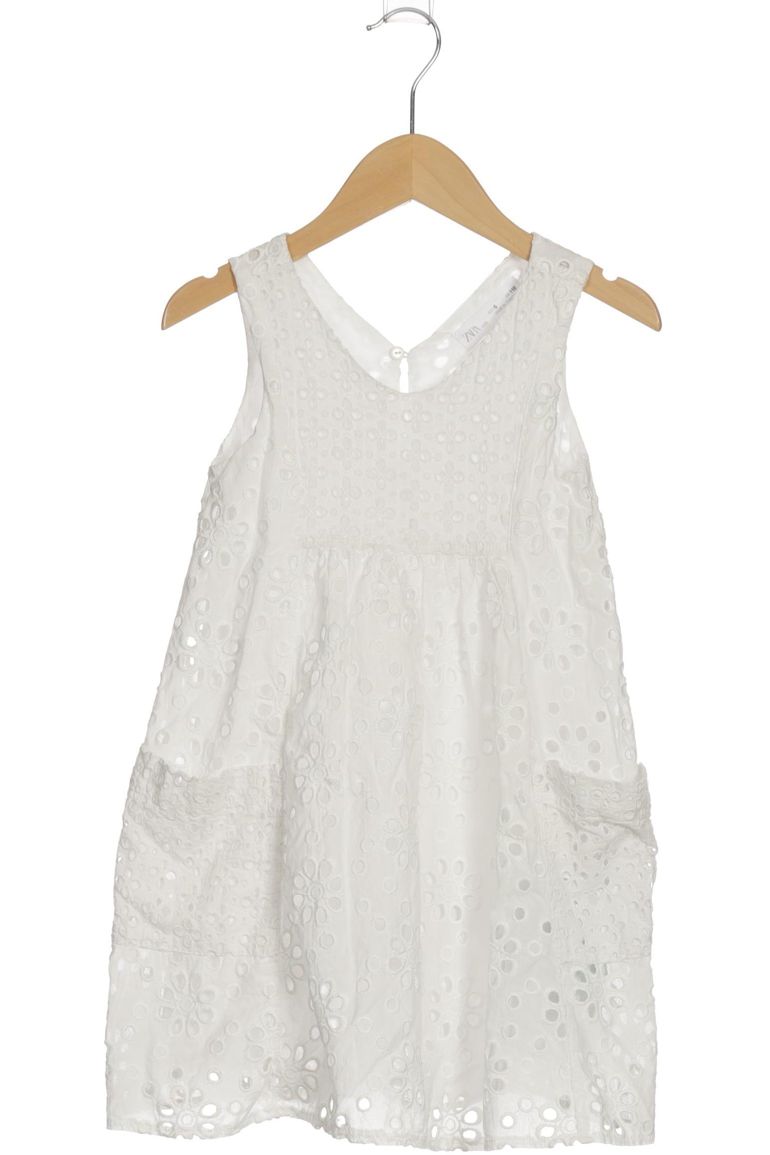 

Zara Mädchen Kleid, weiß, Gr. 116