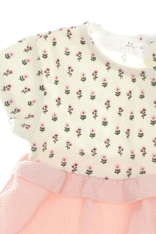Thumbnail - Zara Mädchen Kleid, pink, Gr. 74
