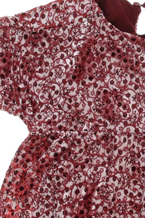 Thumbnail - Zara Mädchen Kleid, rot, Gr. 128