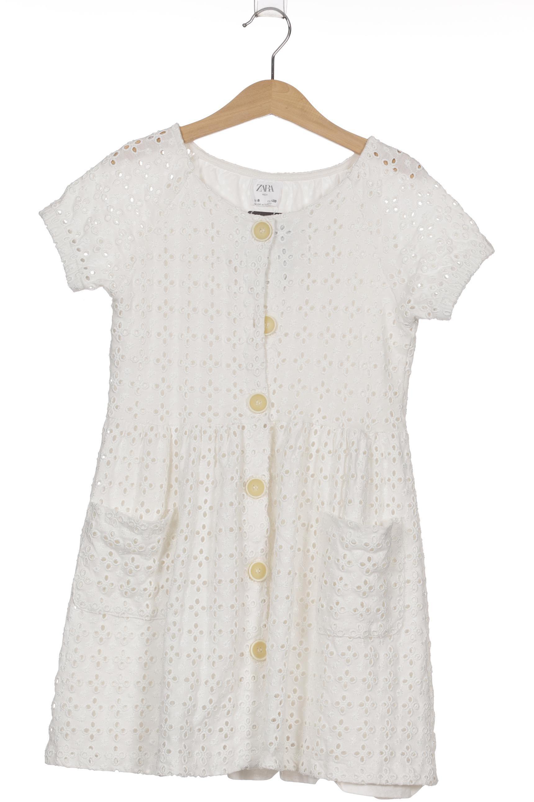 

Zara Mädchen Kleid, weiß, Gr. 128