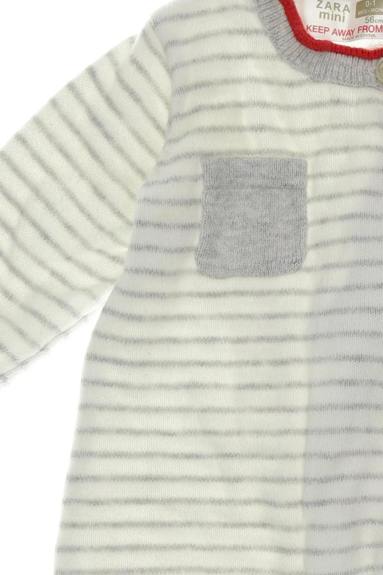 Thumbnail - Zara Mädchen Strampler, grau, Gr. 56