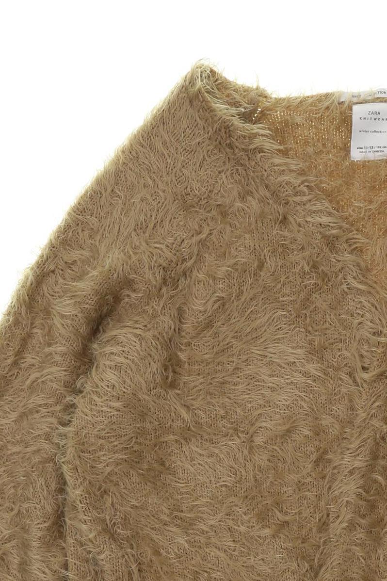 Thumbnail - Zara Mädchen Strickjacke, beige, Gr. 152