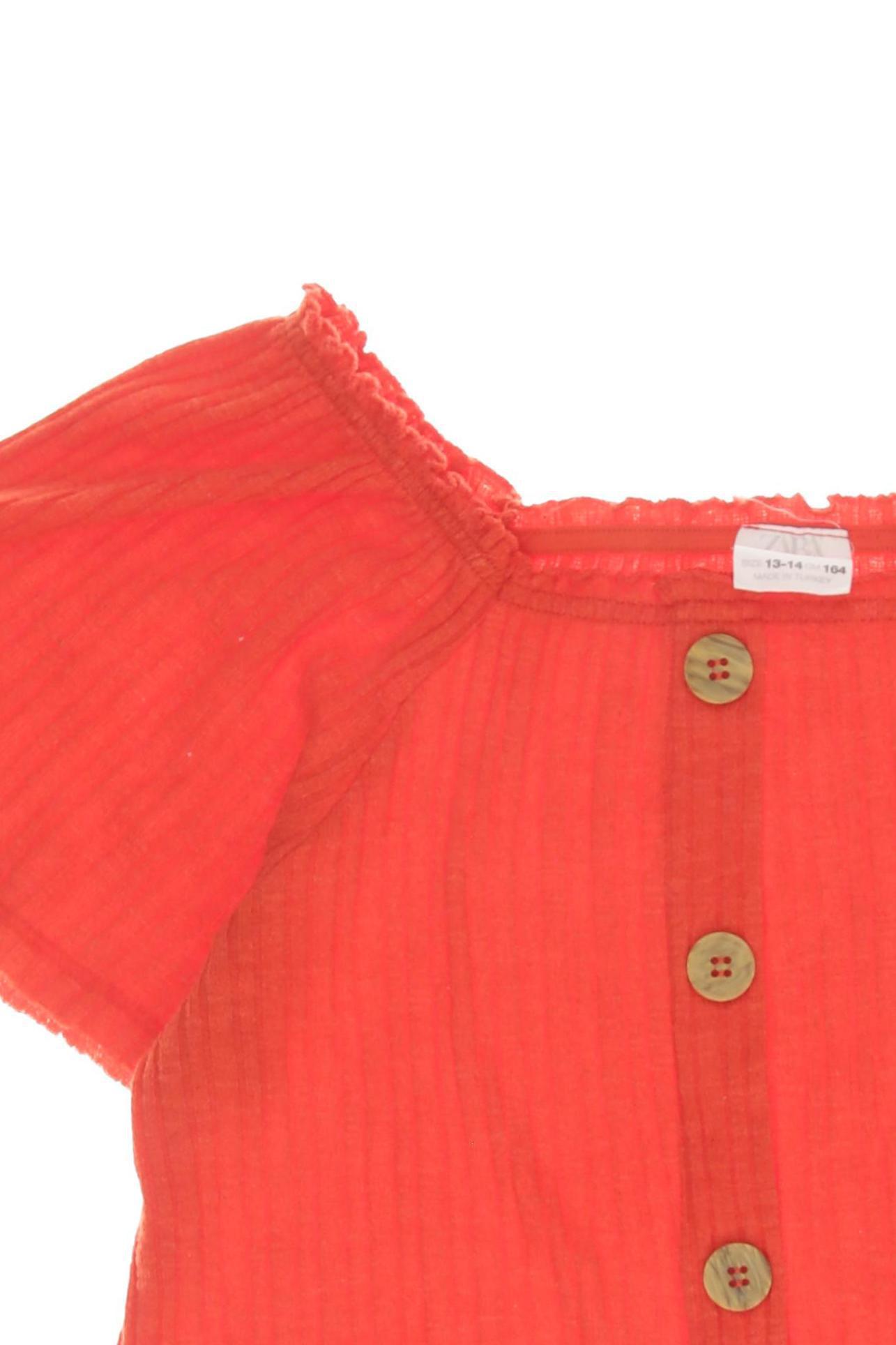 Thumbnail - Zara Mädchen Bluse, rot, Gr. 164