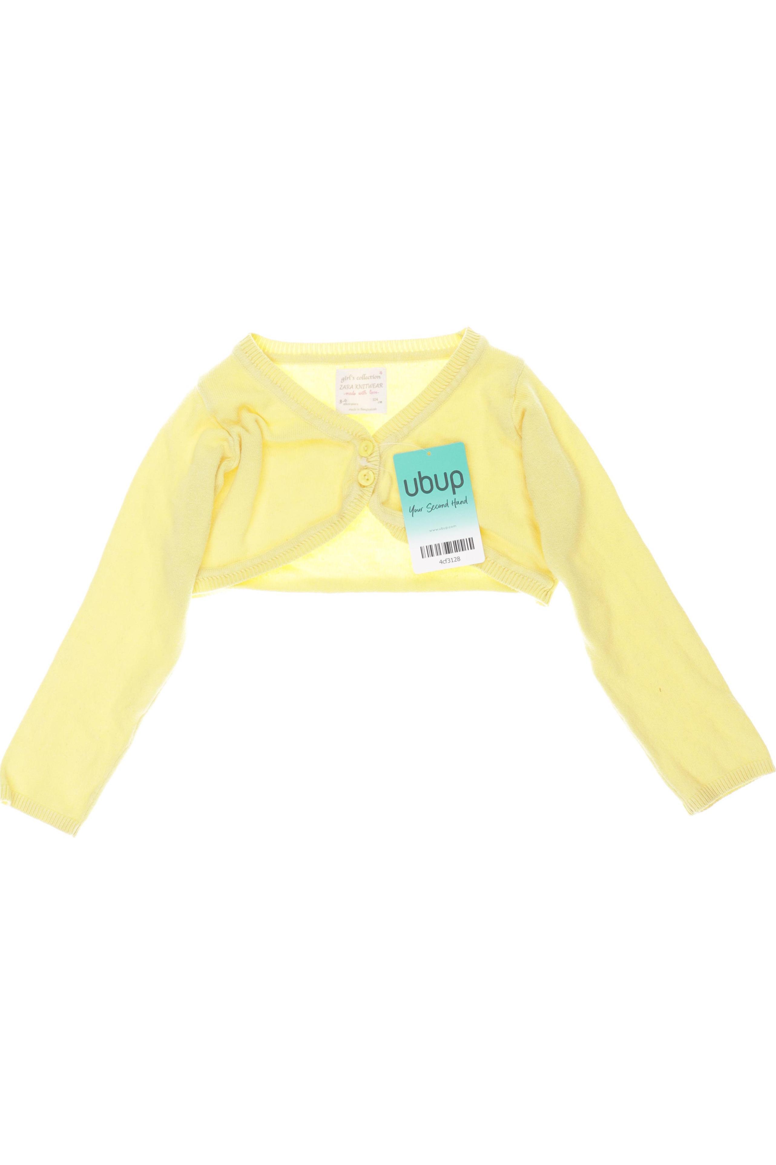 

Zara Mädchen Strickjacke, gelb, Gr. 104