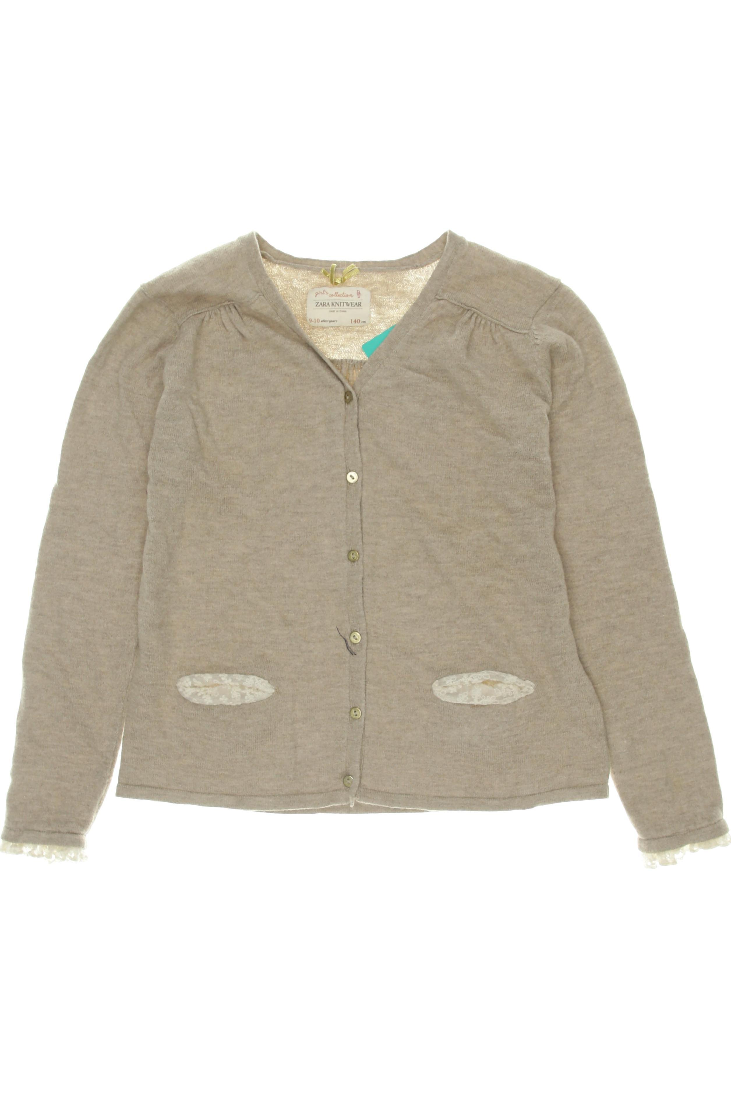 

Zara Mädchen Strickjacke, beige, Gr. 140