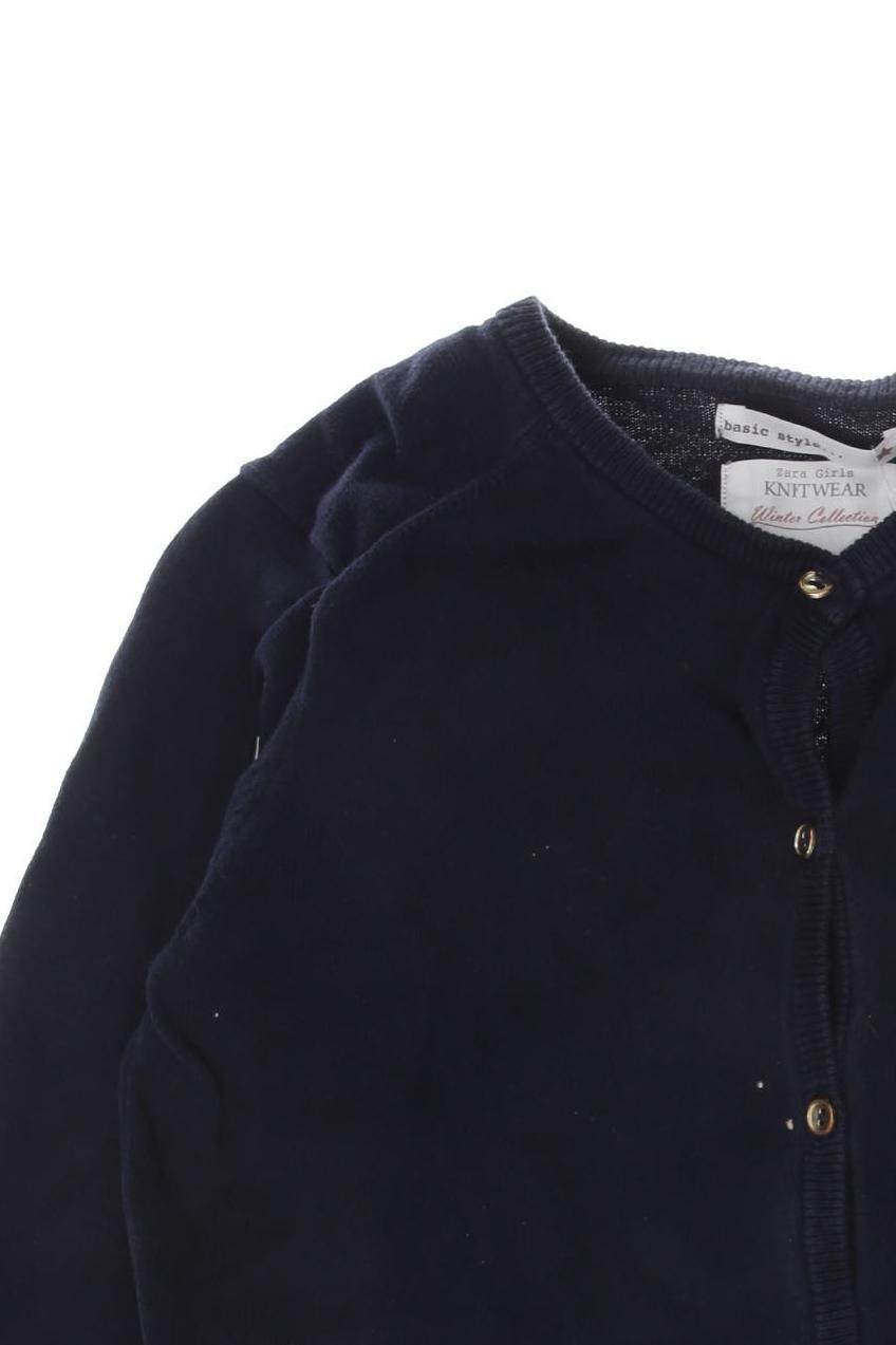 Thumbnail - Zara Mädchen Strickjacke, blau, Gr. 140