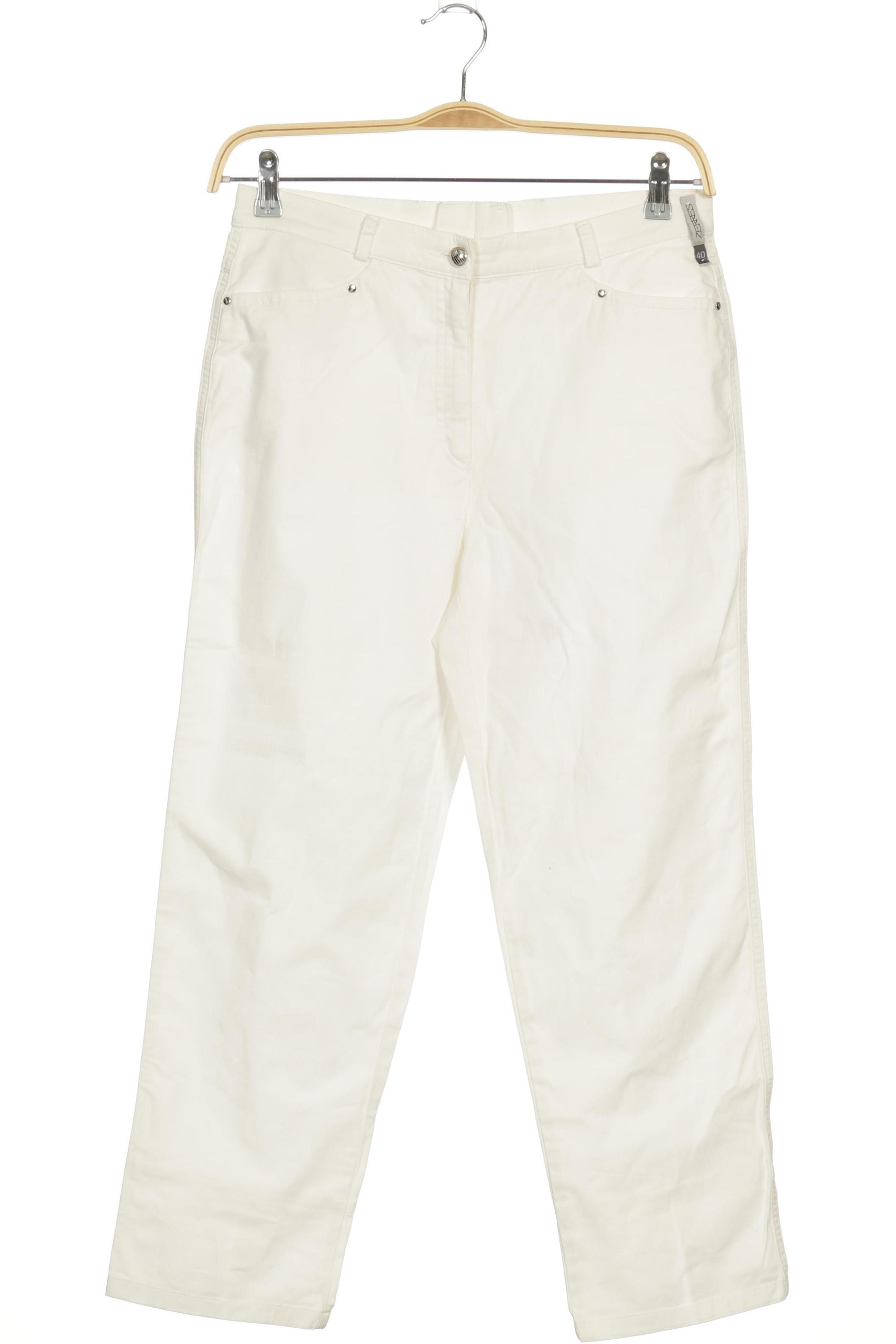 

Zerres Damen Jeans, weiß, Gr. 40
