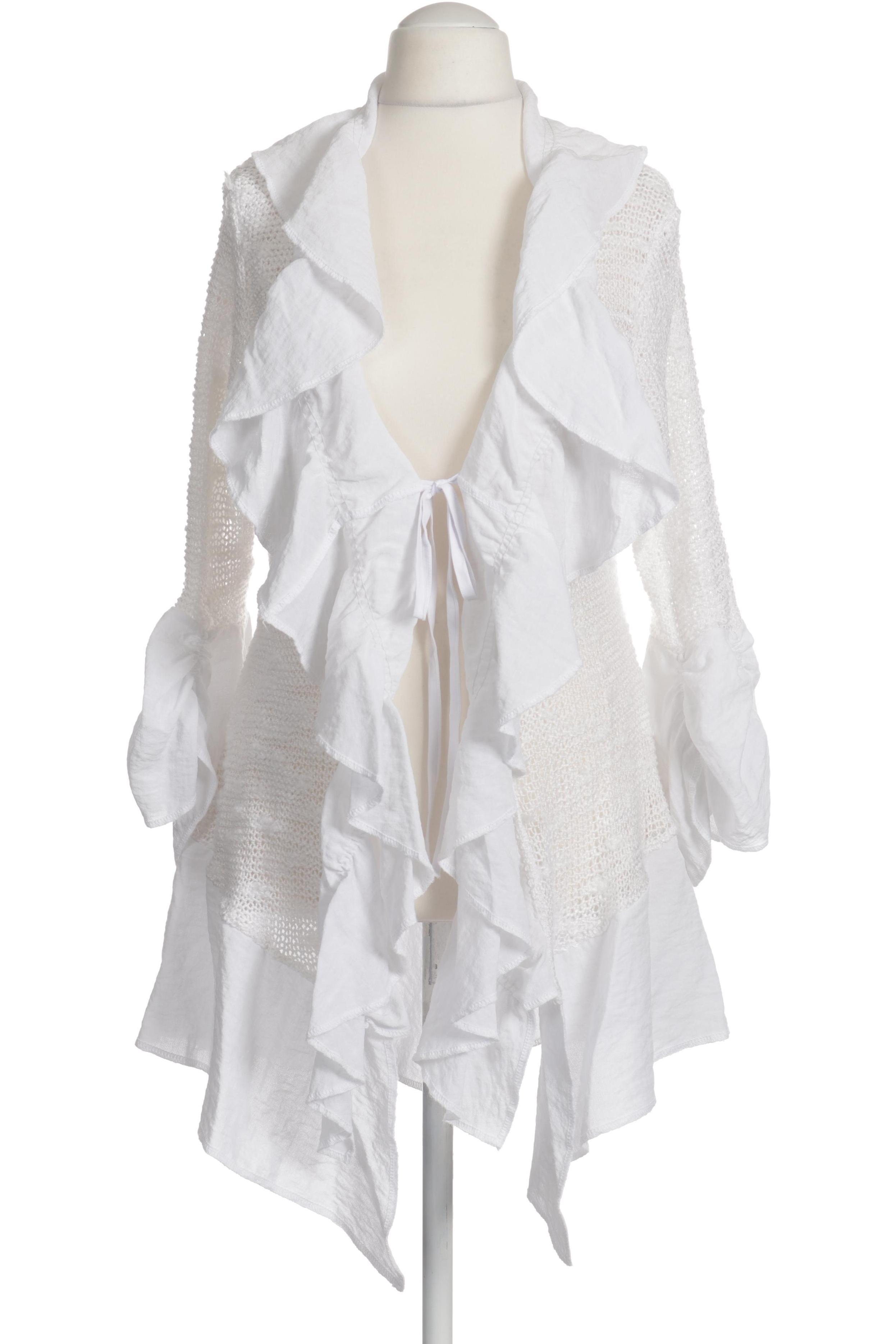 

Zone Bleue Damen Strickjacke, weiß, Gr.