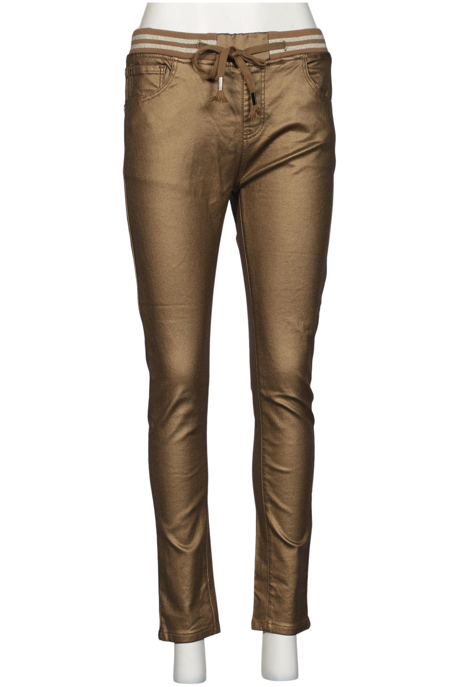 

ZAC Posen Damen Stoffhose, gold, Gr. 0