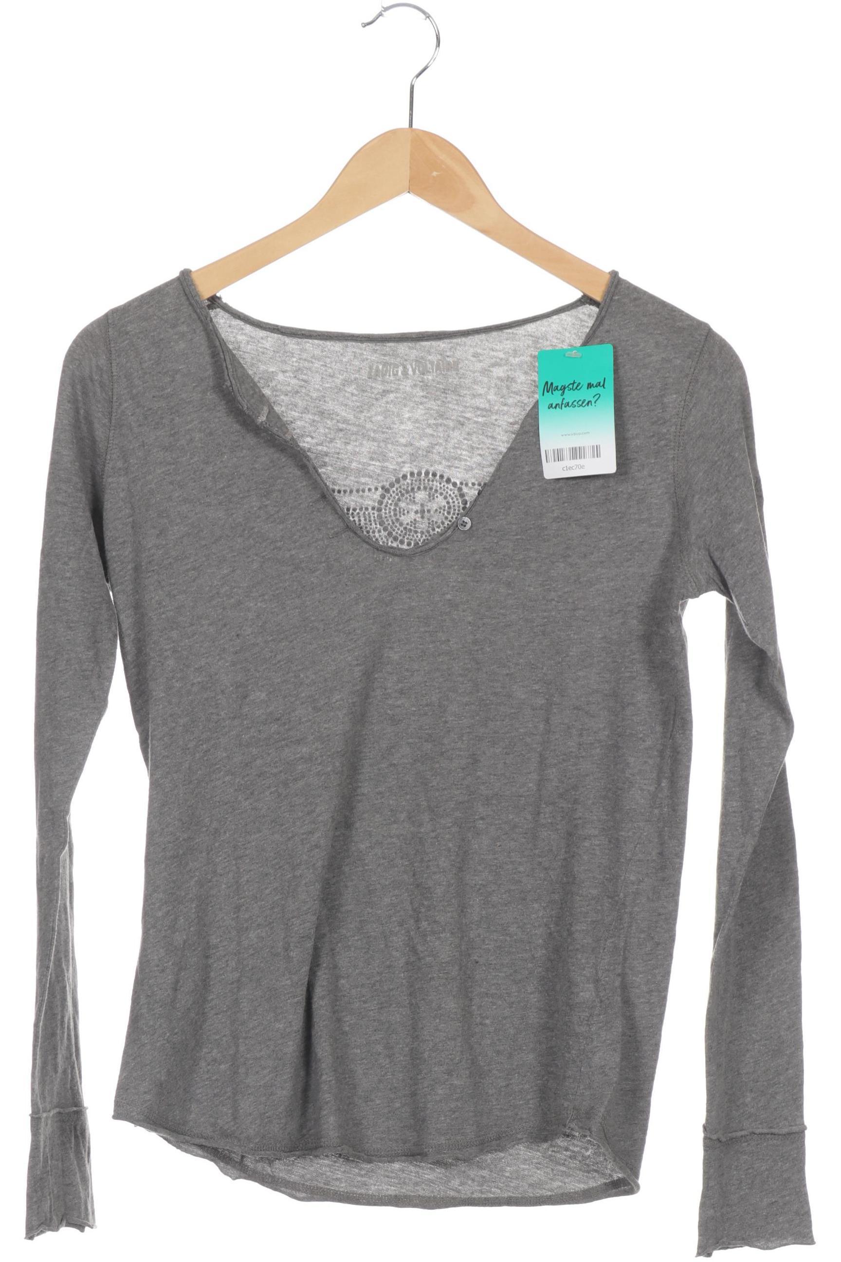 

Zadig & Voltaire Damen Langarmshirt, grau, Gr.