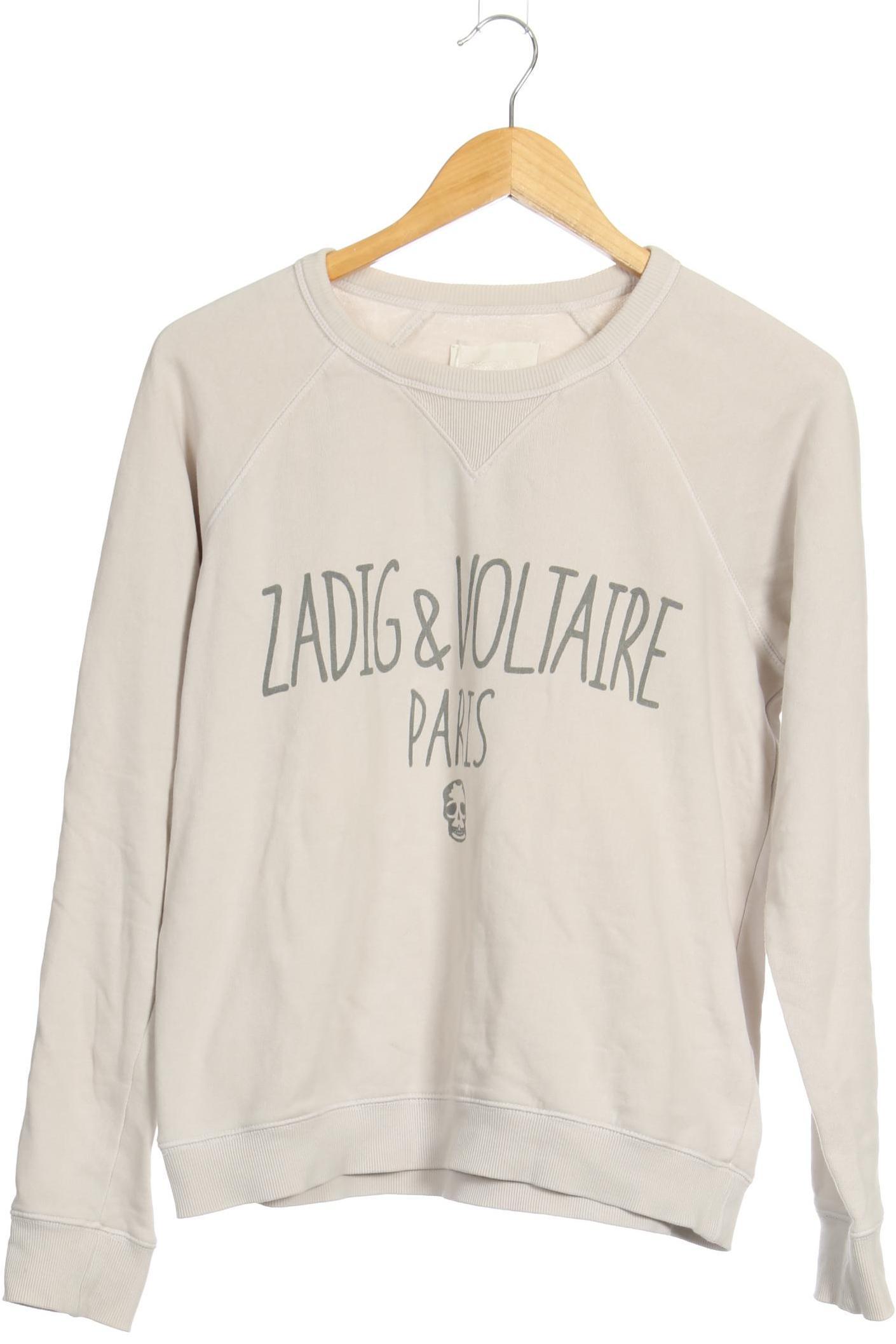 

Zadig & Voltaire Damen Sweatshirt, beige, Gr.