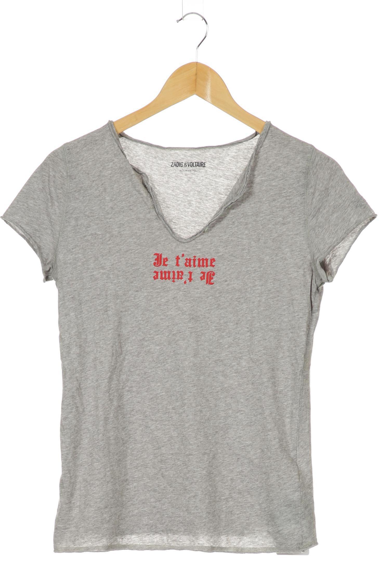 

Zadig & Voltaire Damen T-Shirt, grau, Gr.
