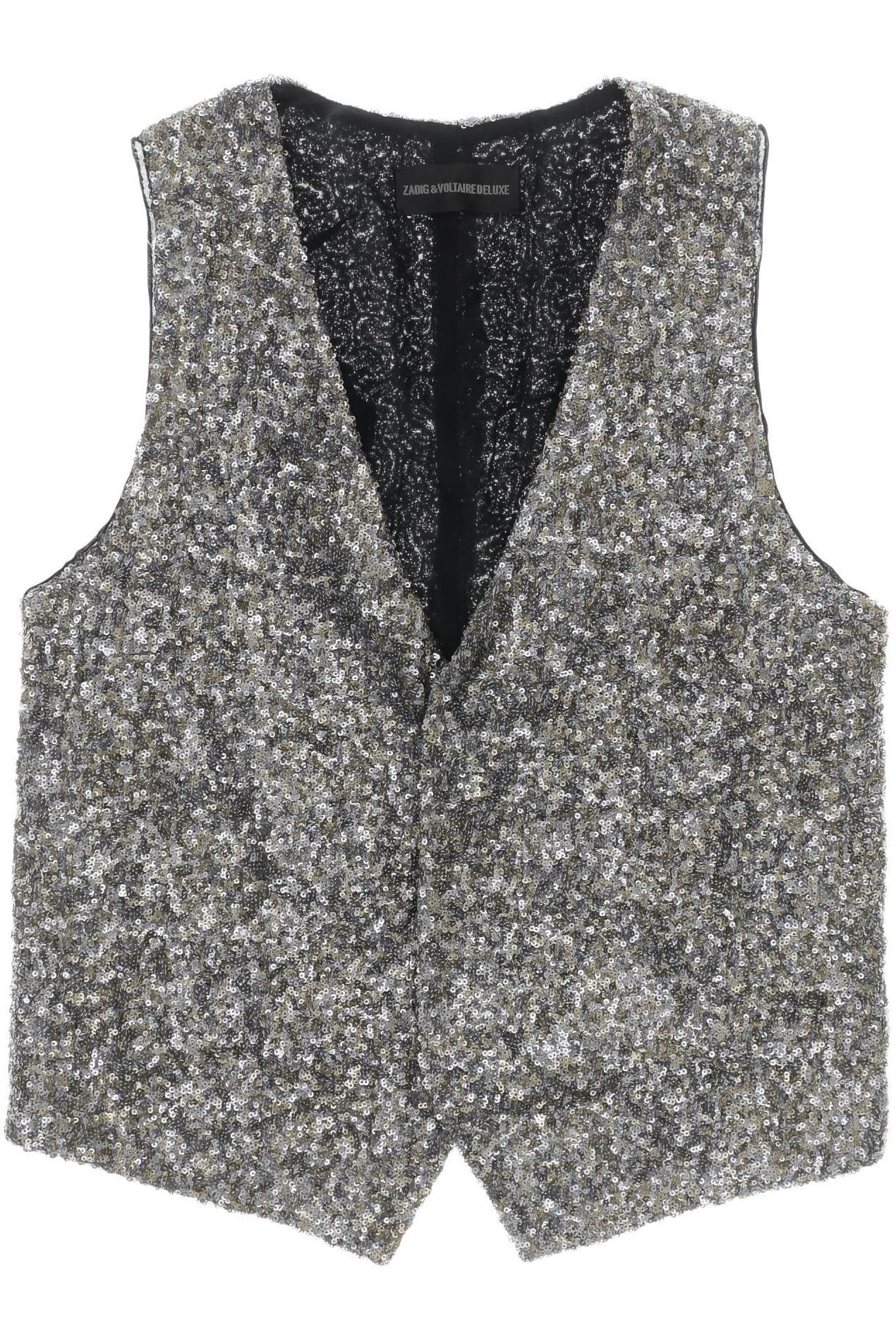 

Zadig & Voltaire Damen Weste, grau, Gr.
