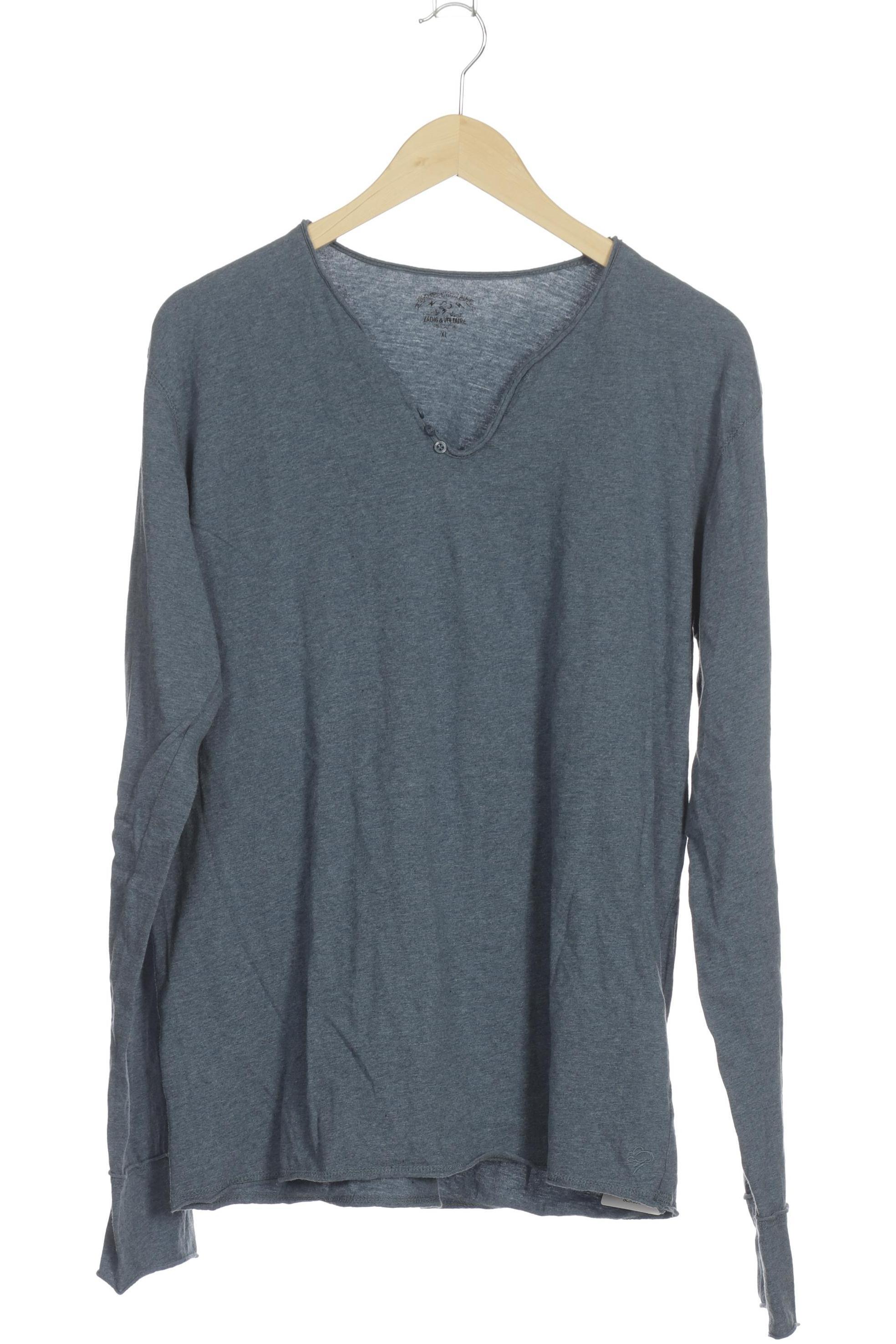 Thumbnail - Zadig &amp; Voltaire Herren Langarmshirt, blau, Gr.
