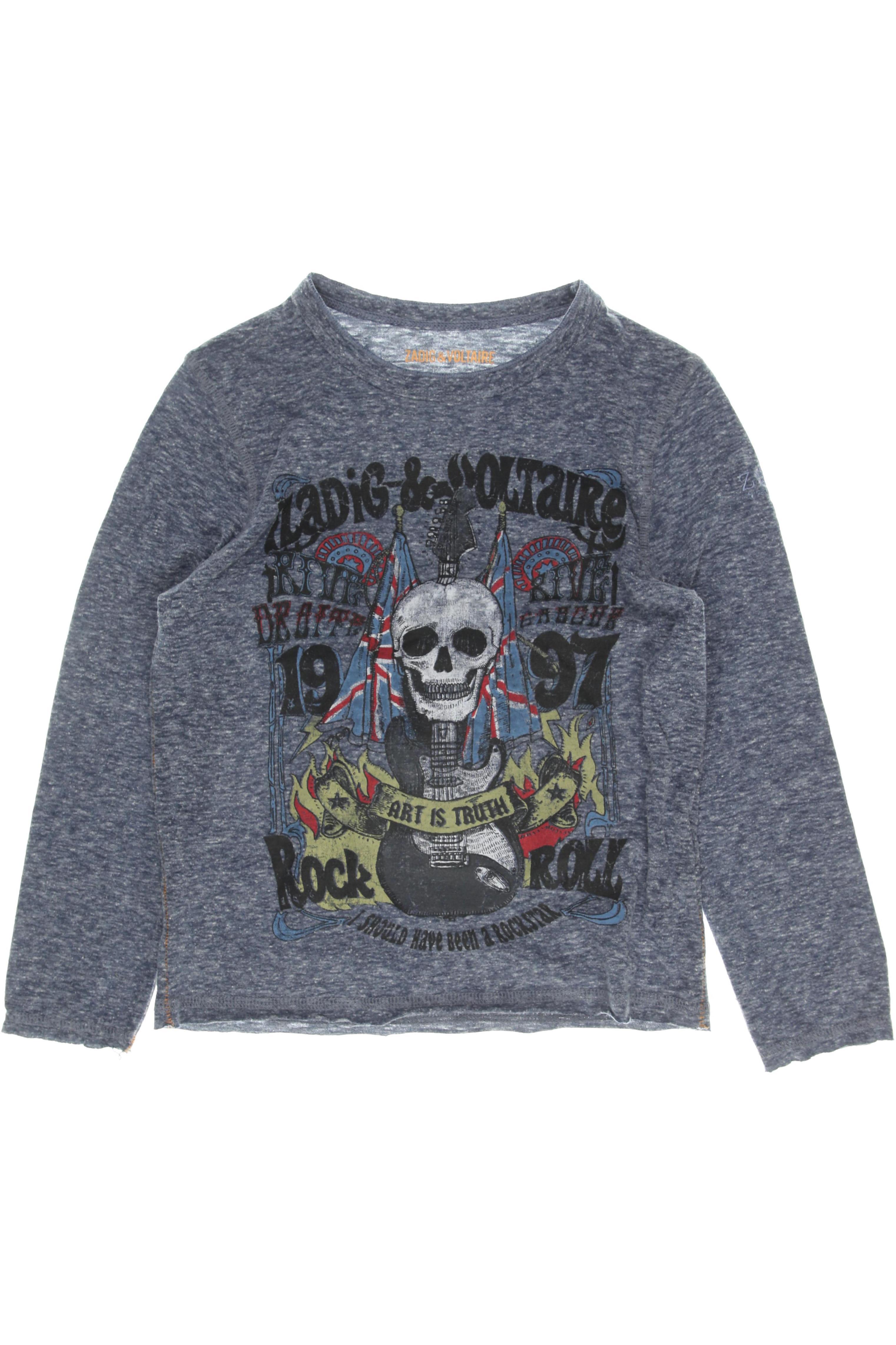 

Zadig & Voltaire Jungen Langarmshirt, grau, Gr.