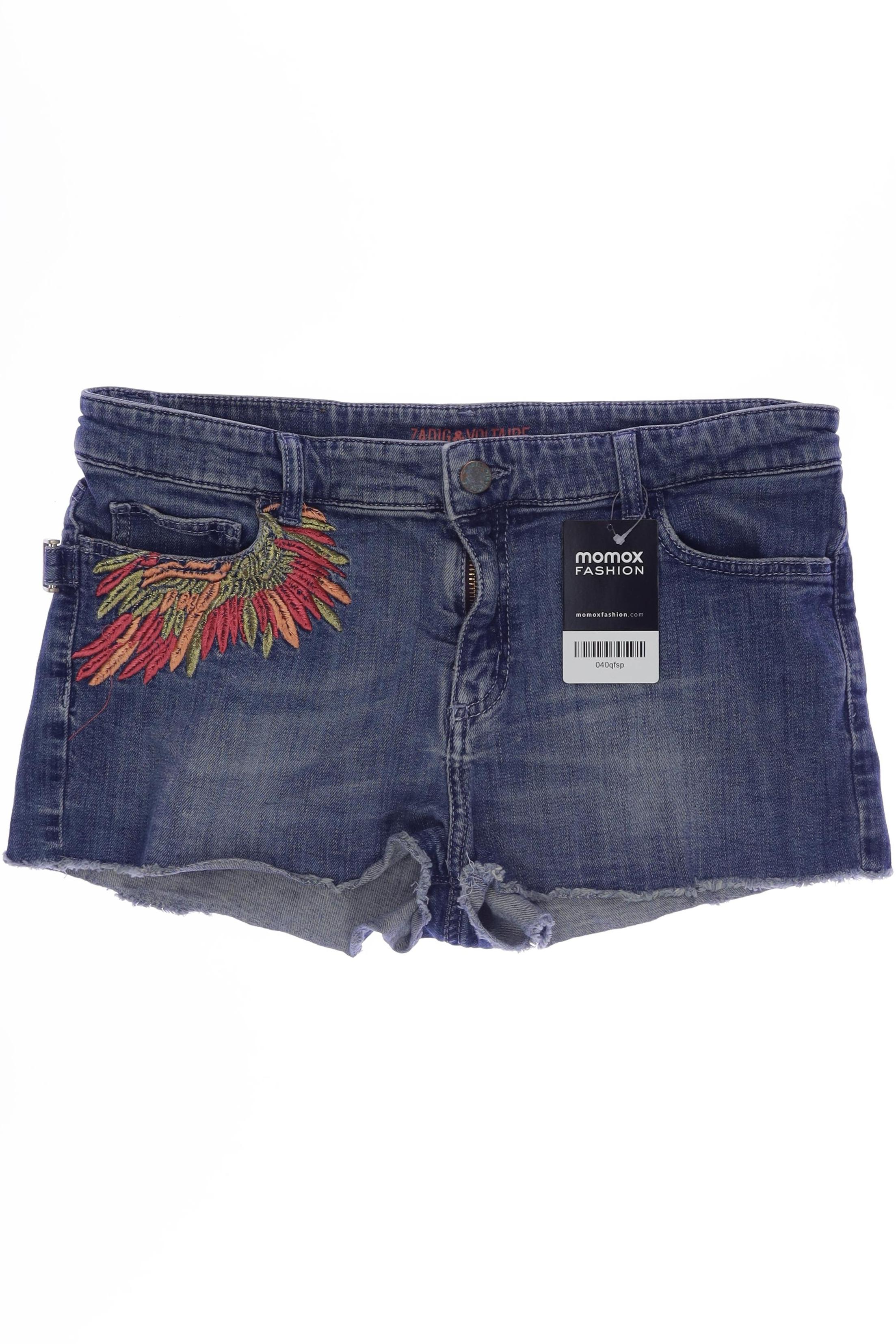

Zadig & Voltaire Damen Shorts, blau, Gr. 38