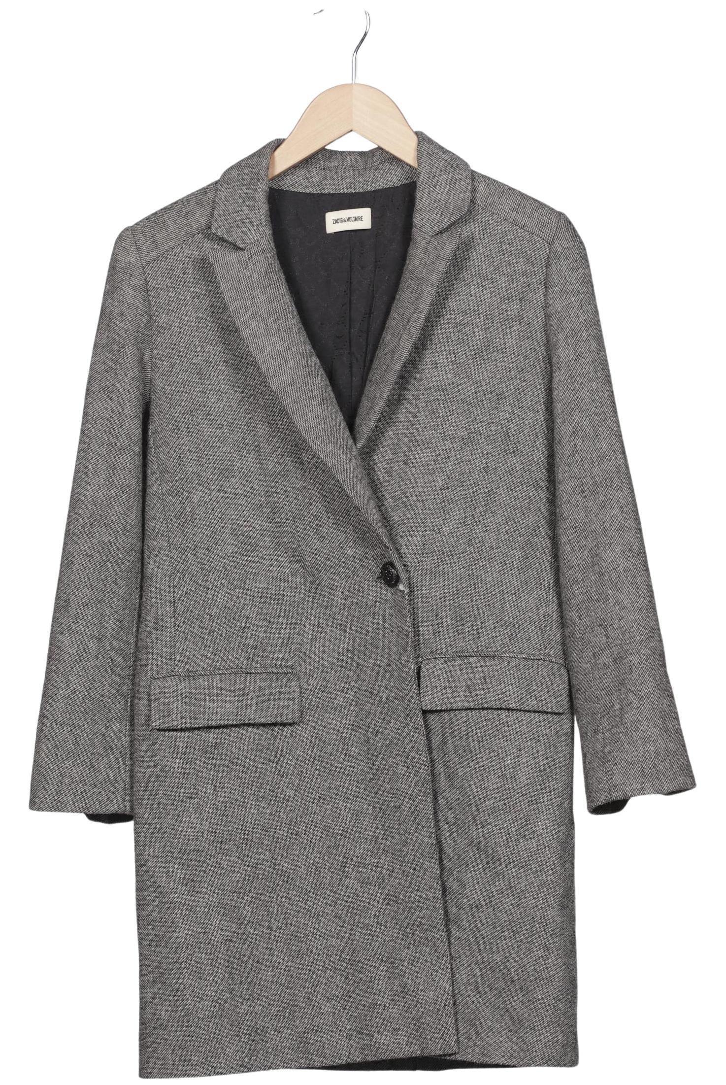 

Zadig & Voltaire Damen Mantel, grau, Gr. 36