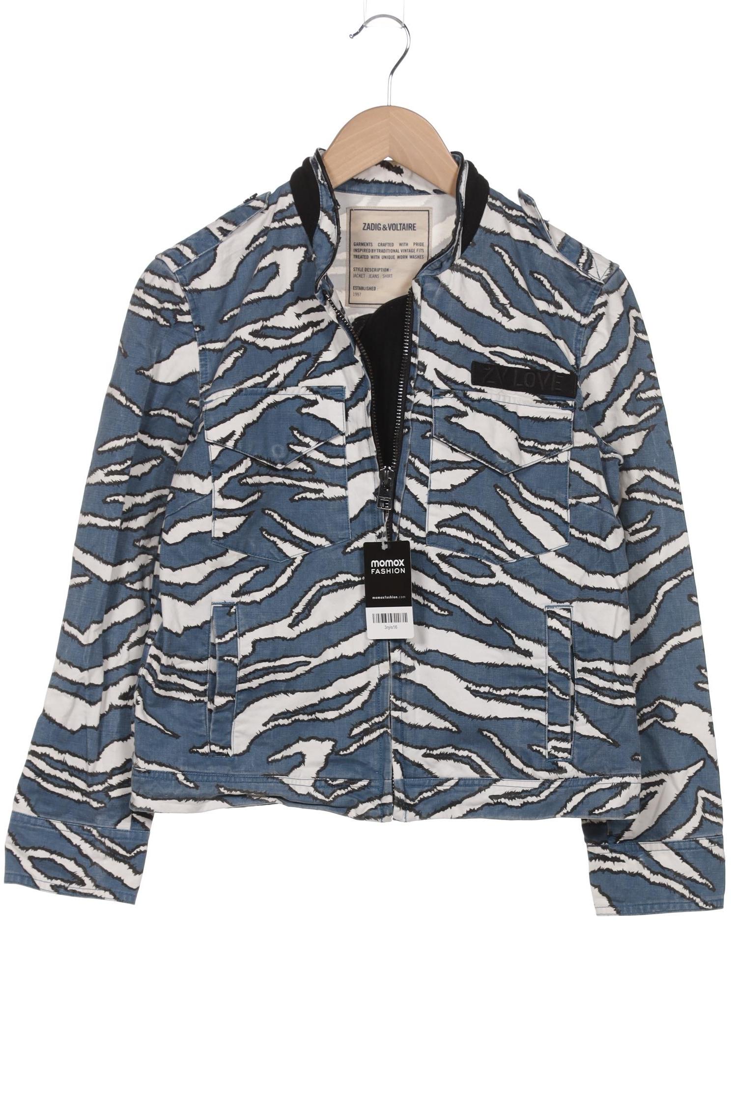 

Zadig & Voltaire Damen Jacke, blau, Gr. 36