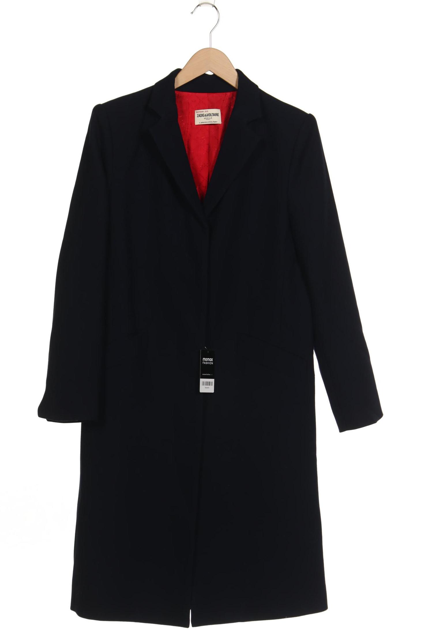 

Zadig & Voltaire Damen Mantel, marineblau, Gr. 40
