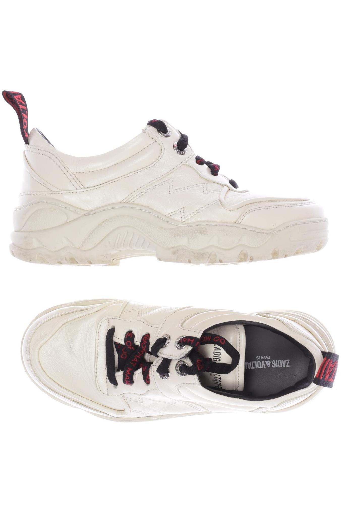 

Zadig & Voltaire Damen Sneakers, cremeweiß