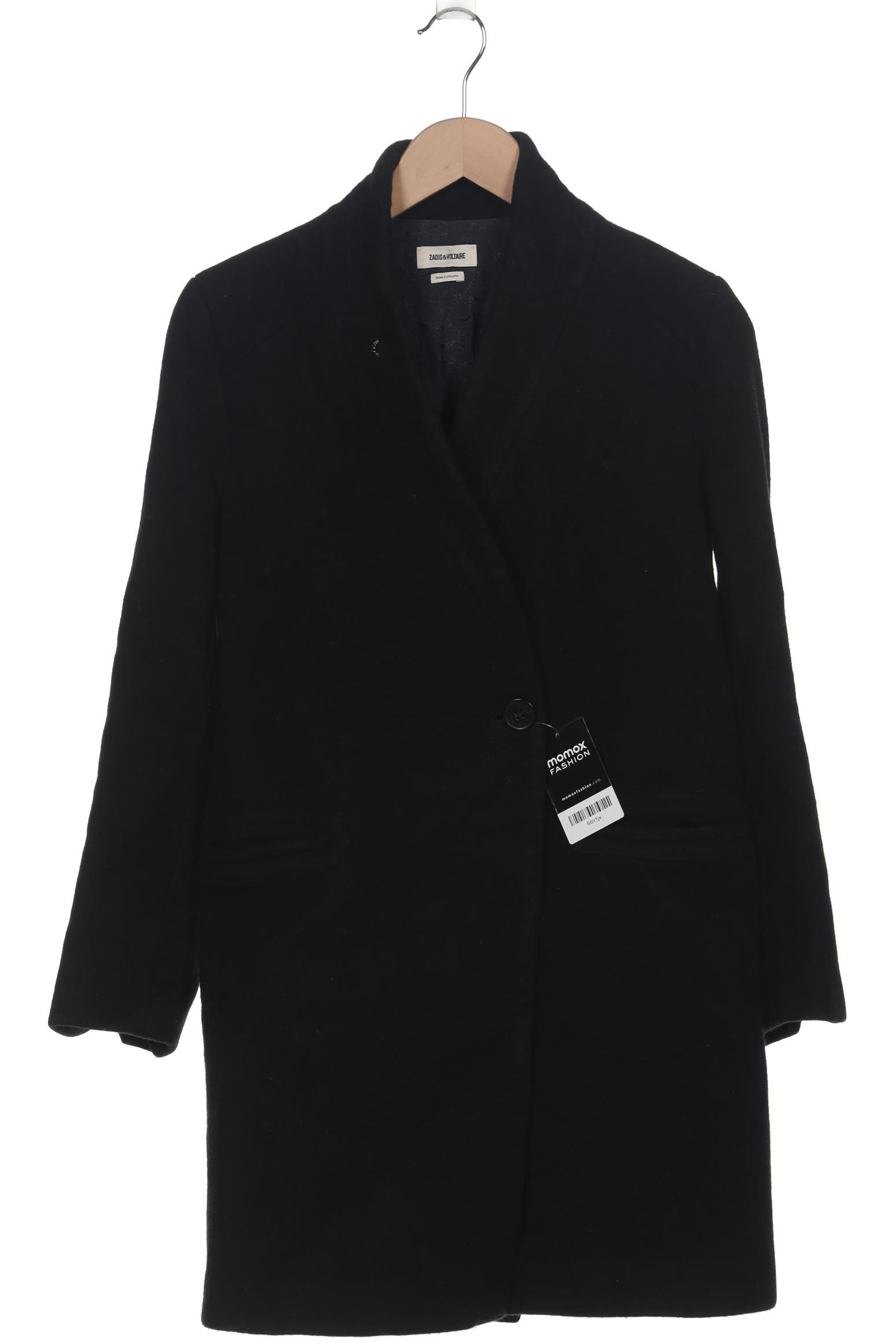 

Zadig & Voltaire Damen Mantel, schwarz, Gr. 36
