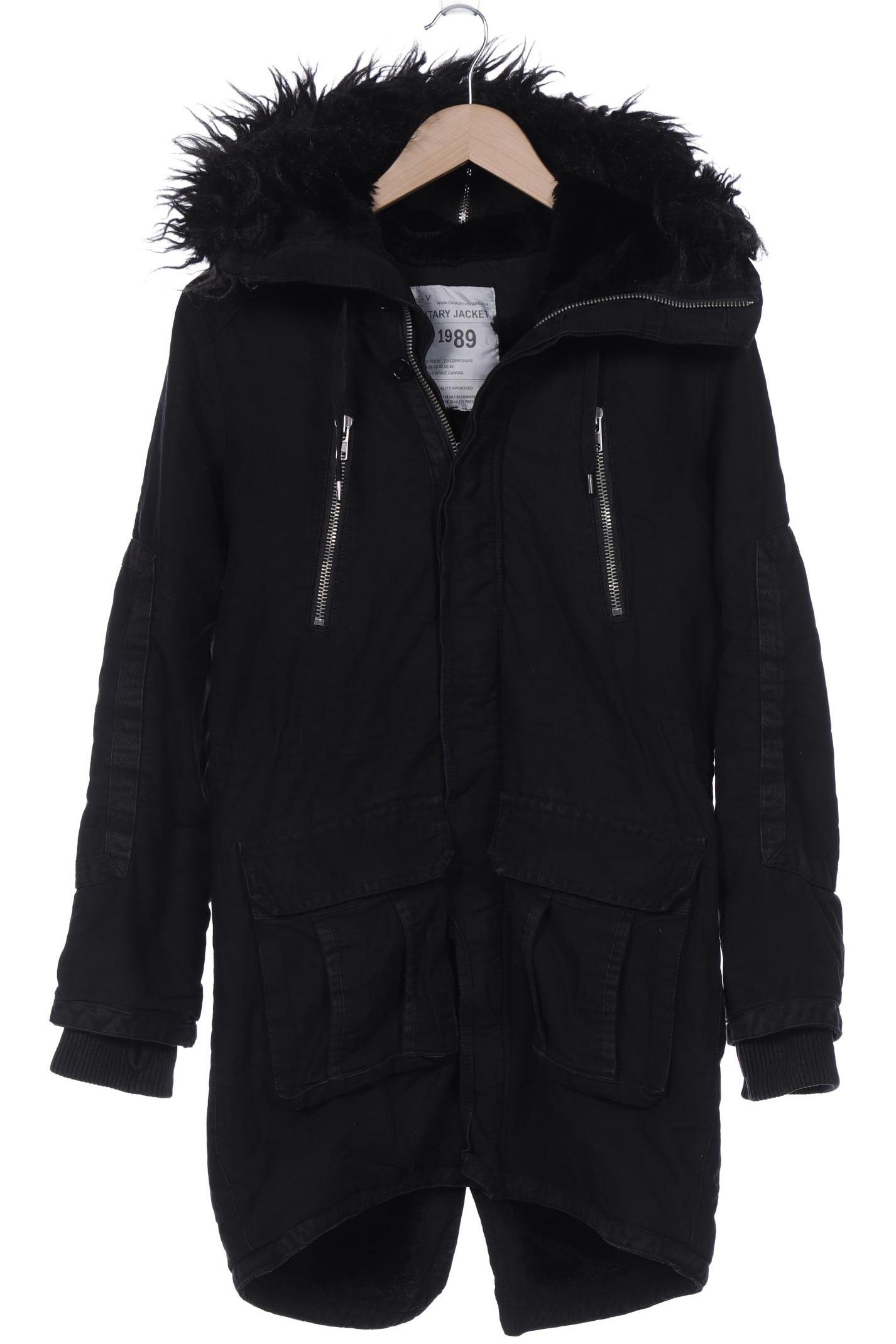 

Zadig & Voltaire Damen Mantel, schwarz, Gr. 38