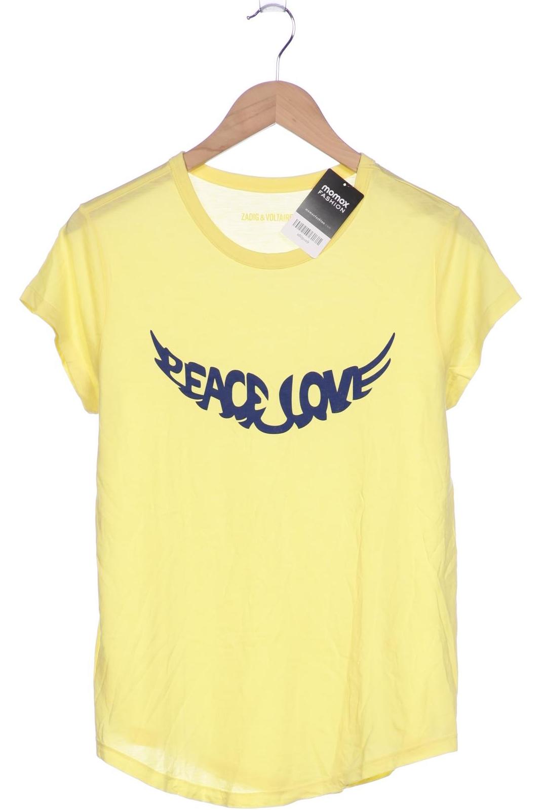 

Zadig & Voltaire Damen T-Shirt, gelb, Gr. 38