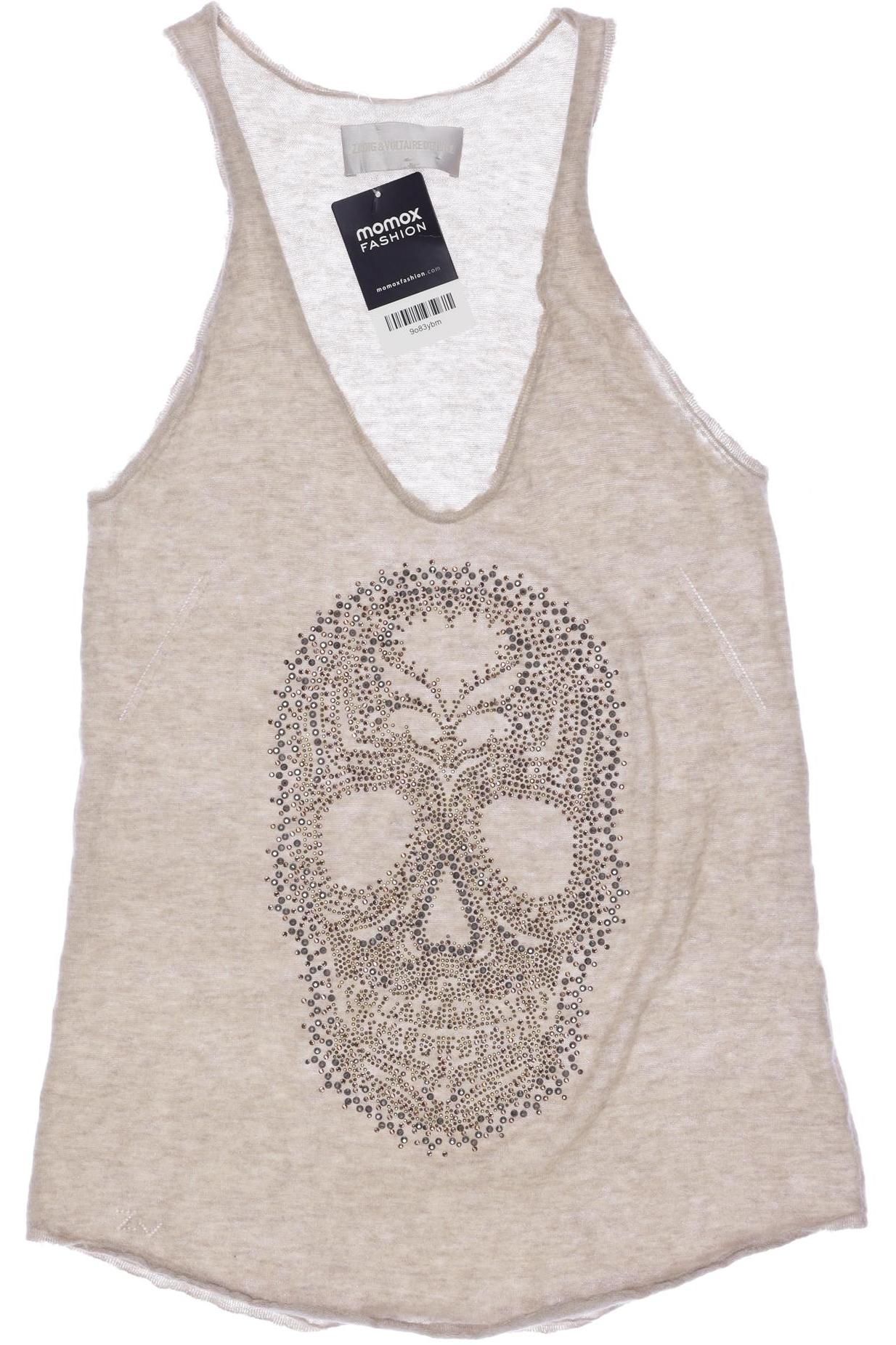 

Zadig & Voltaire Damen Top, beige, Gr. 32
