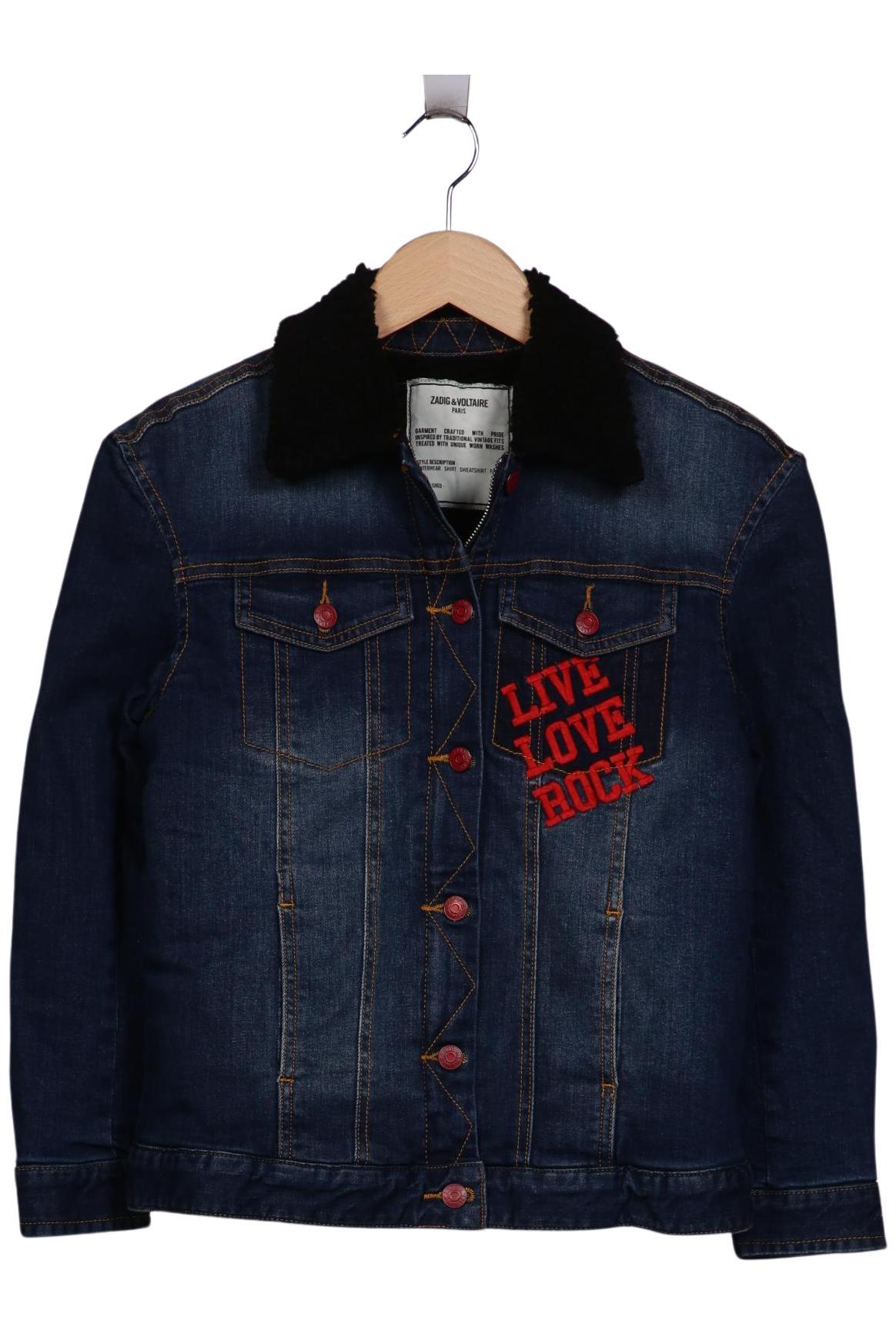 

Zadig & Voltaire Damen Jacke, marineblau, Gr. 38