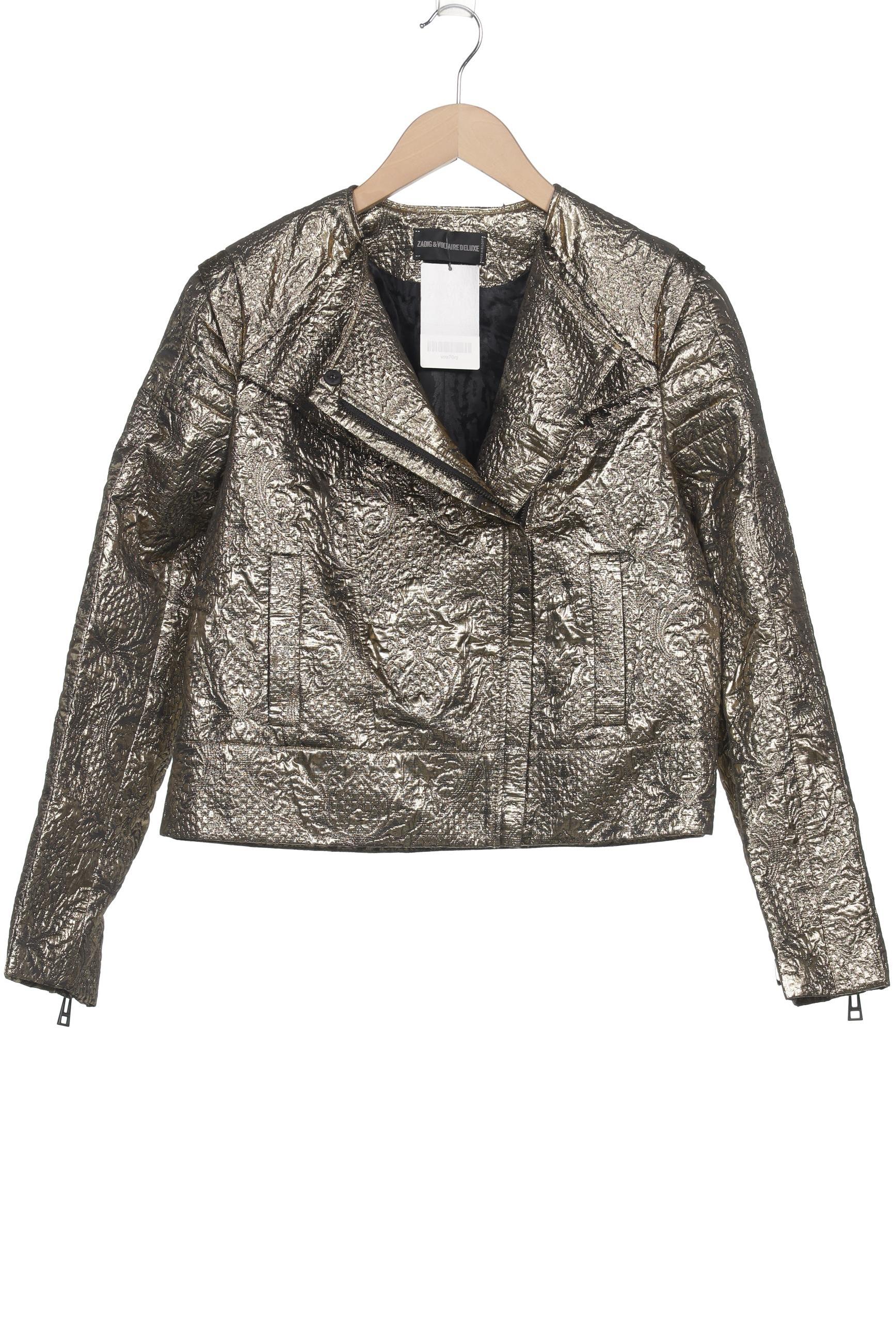 

Zadig & Voltaire Damen Jacke, gold, Gr. 38