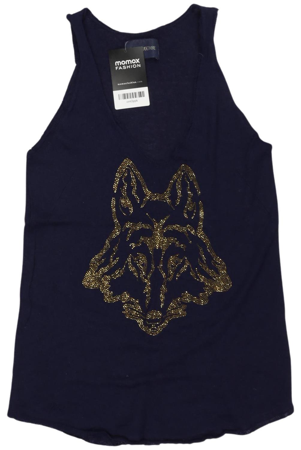 

Zadig & Voltaire Damen Top, marineblau, Gr. 38