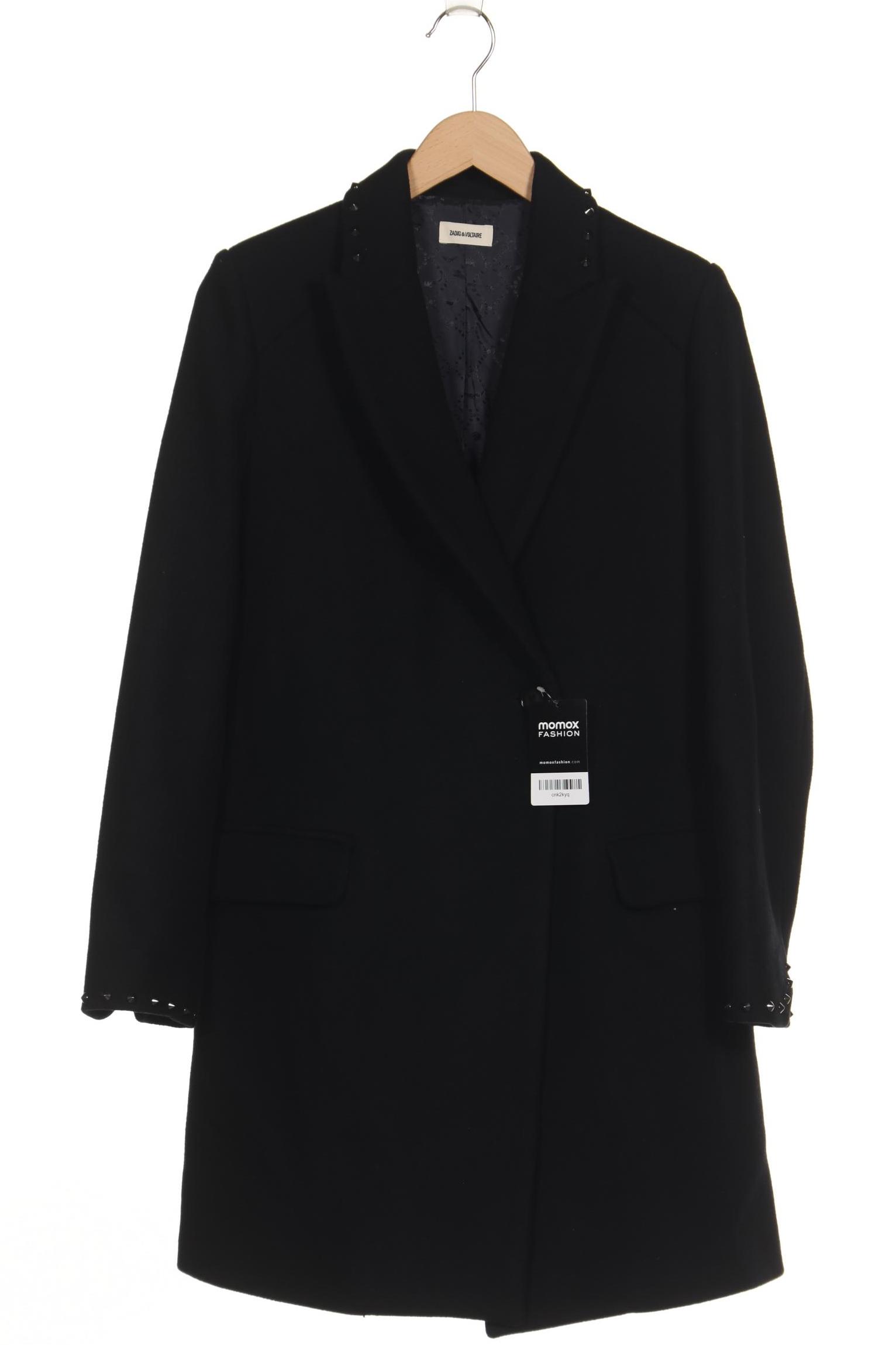 

Zadig & Voltaire Damen Mantel, schwarz, Gr. 38