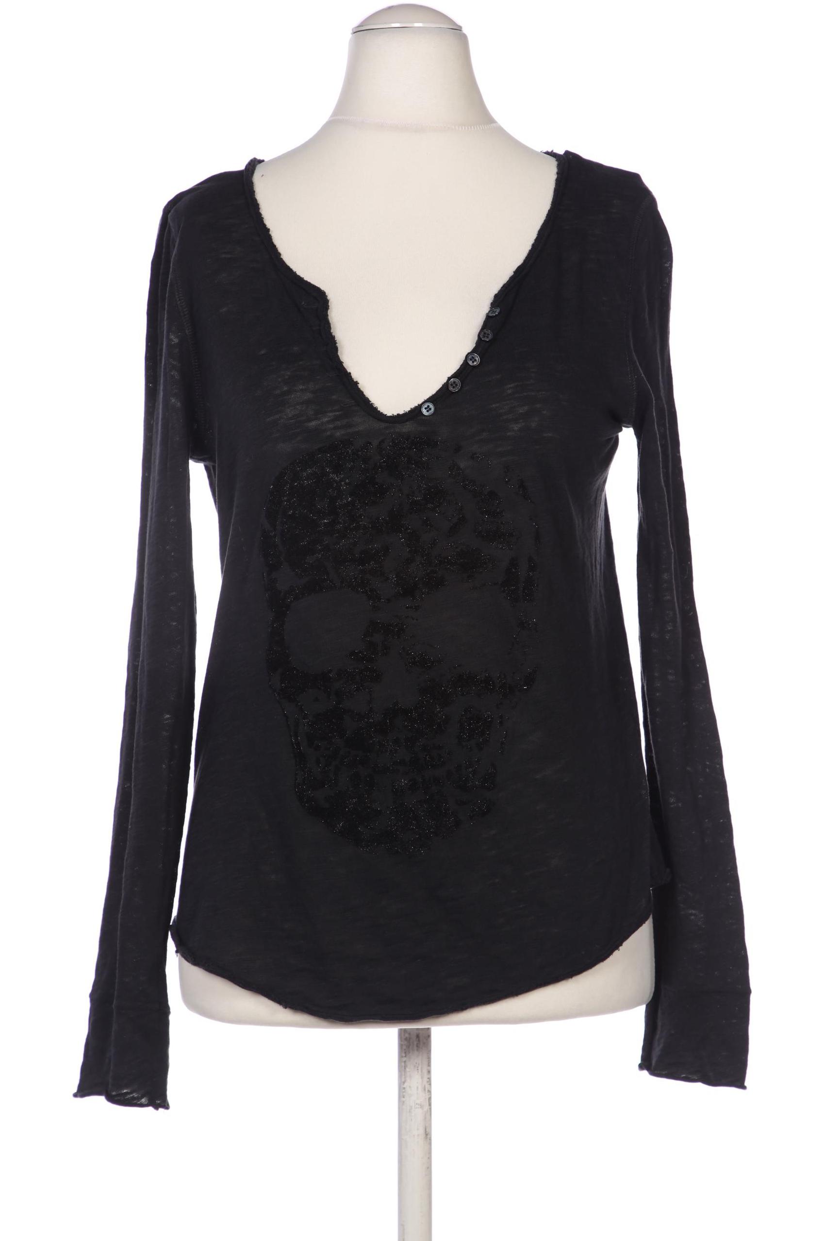 

Zadig & Voltaire Damen Langarmshirt, schwarz, Gr. 38