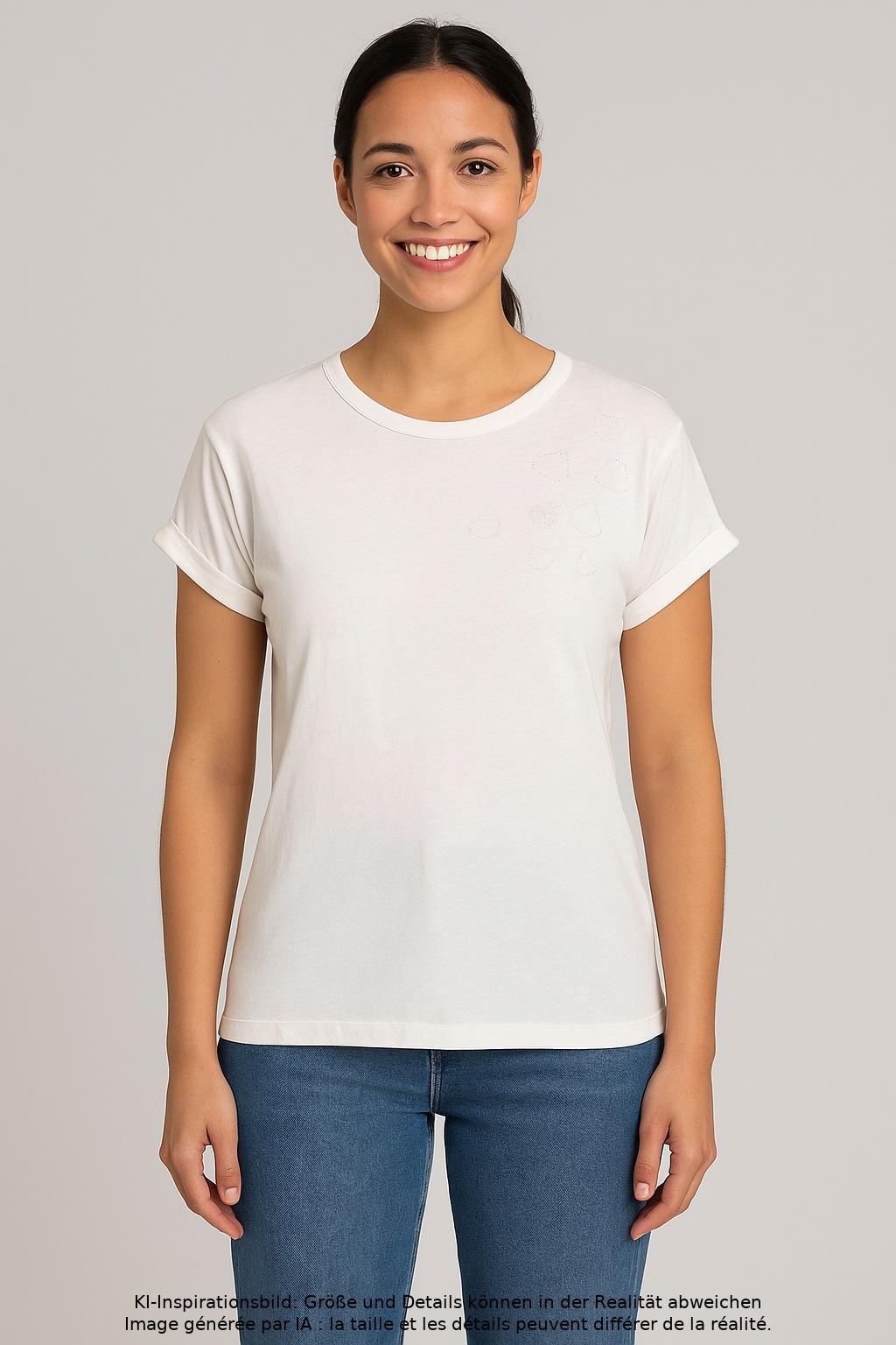 

Zadig & Voltaire Damen T-Shirt, cremeweiß, Gr. 42