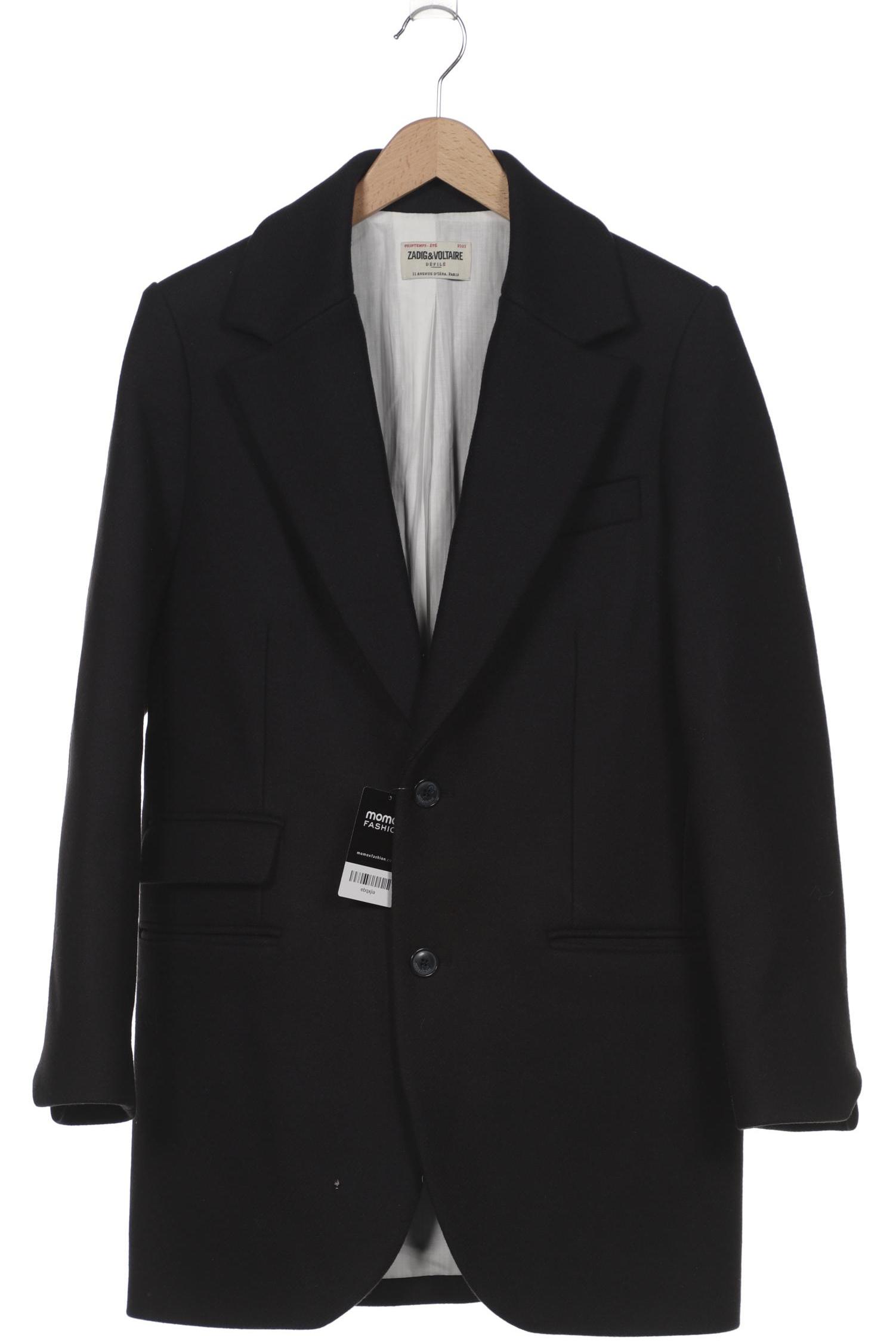 

Zadig & Voltaire Damen Mantel, schwarz, Gr. 40