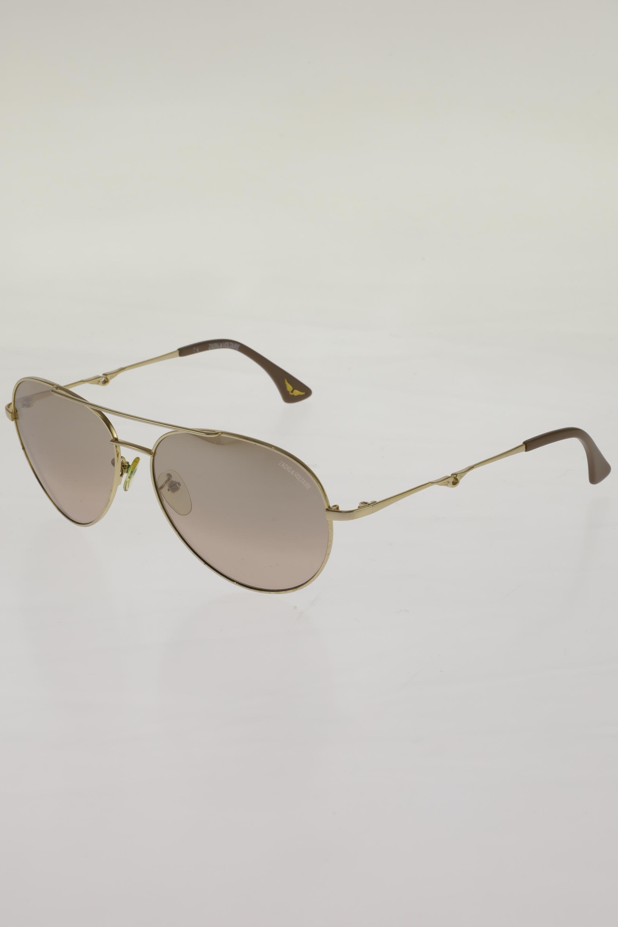 

Zadig & Voltaire Damen Sonnenbrille, gold, Gr.