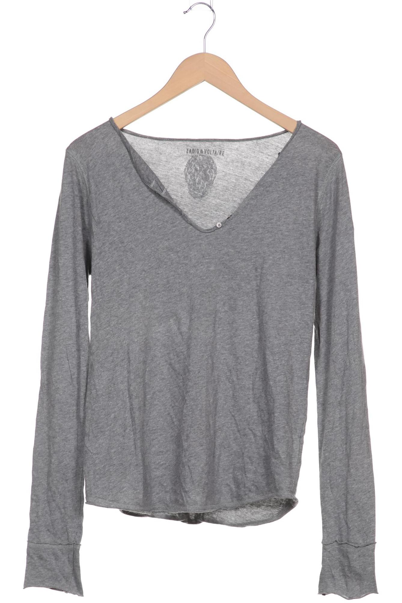 

Zadig & Voltaire Damen Langarmshirt, grau