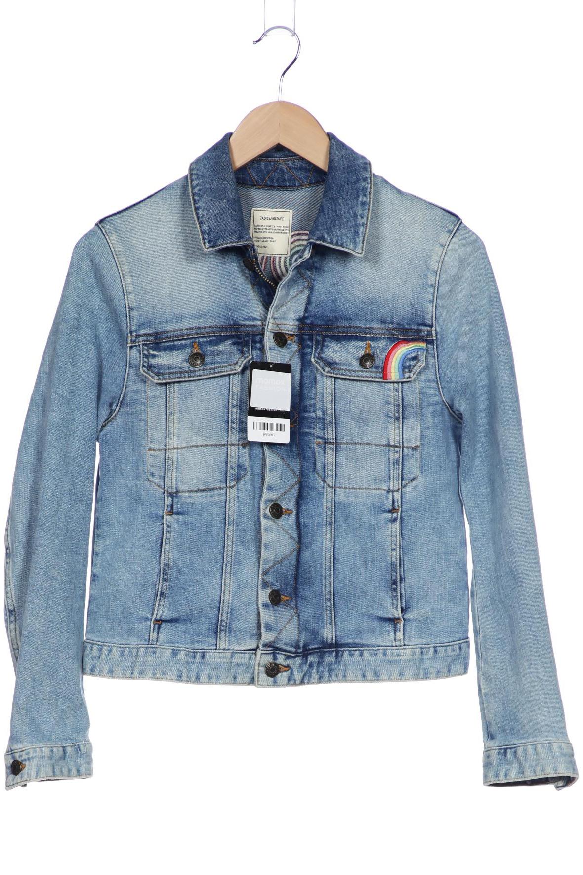 

Zadig & Voltaire Damen Jacke, blau, Gr. 38