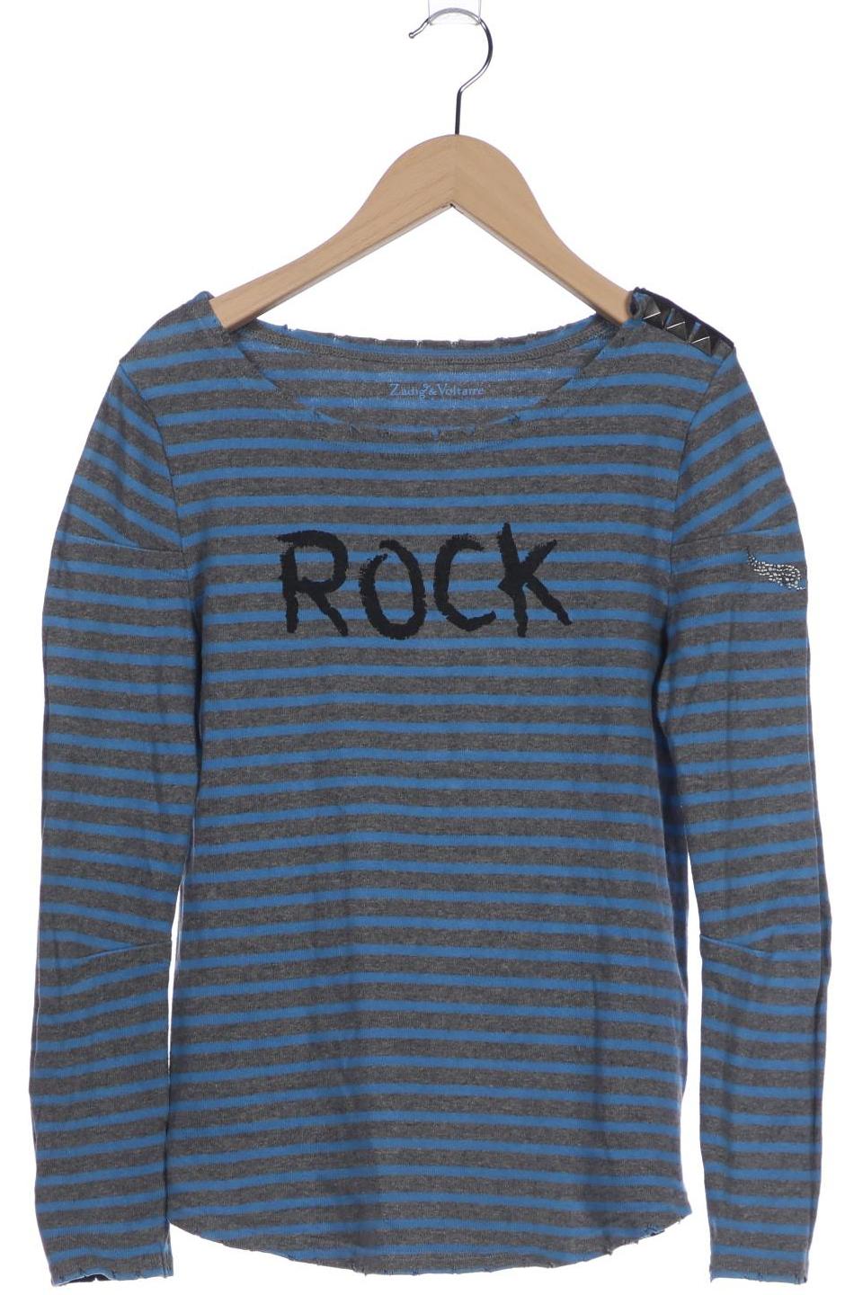 

Zadig & Voltaire Damen Langarmshirt, grau, Gr. 36