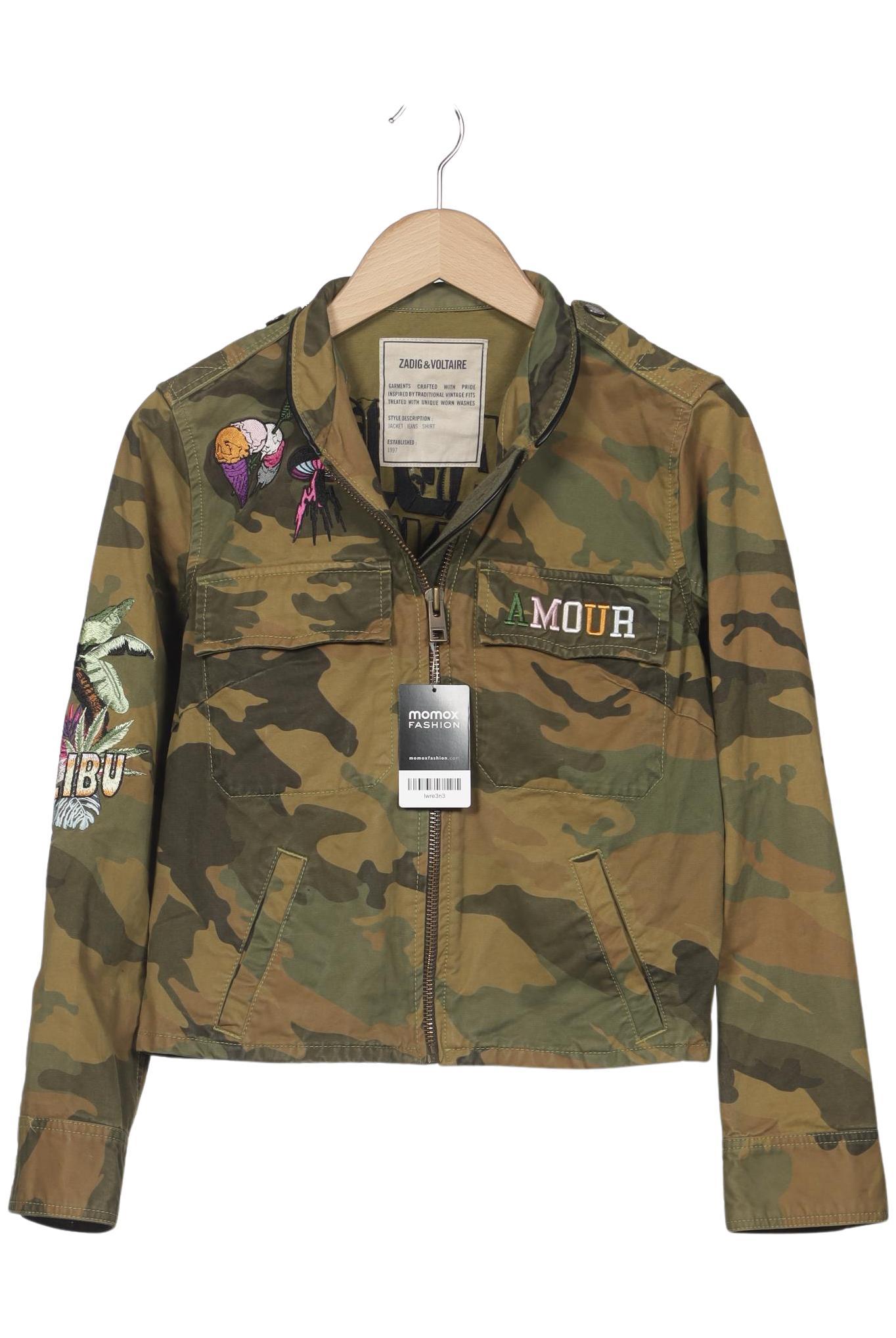 

Zadig & Voltaire Damen Jacke, grün, Gr. 38