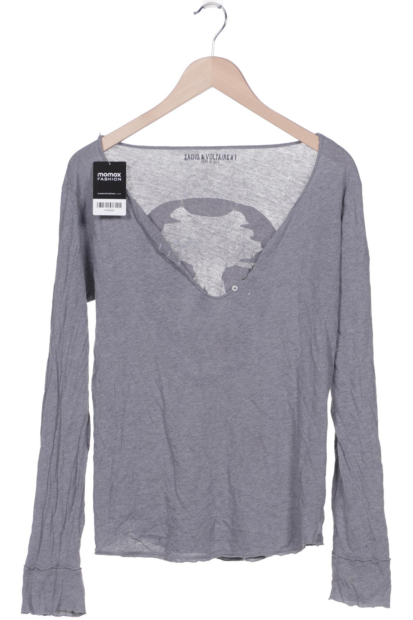 

Zadig & Voltaire Damen Langarmshirt, grau