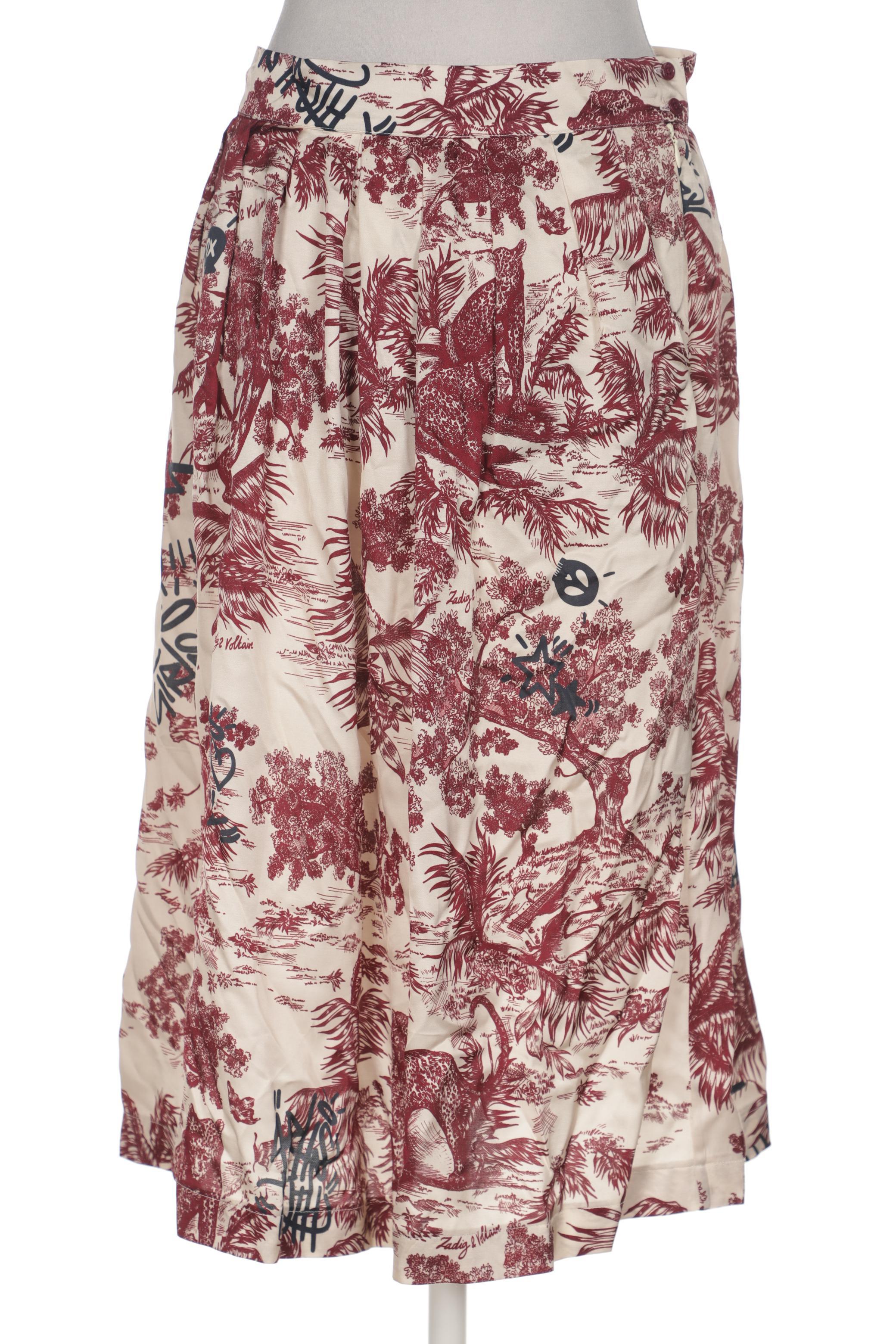 

Zadig & Voltaire Damen Rock, bordeaux, Gr. 36