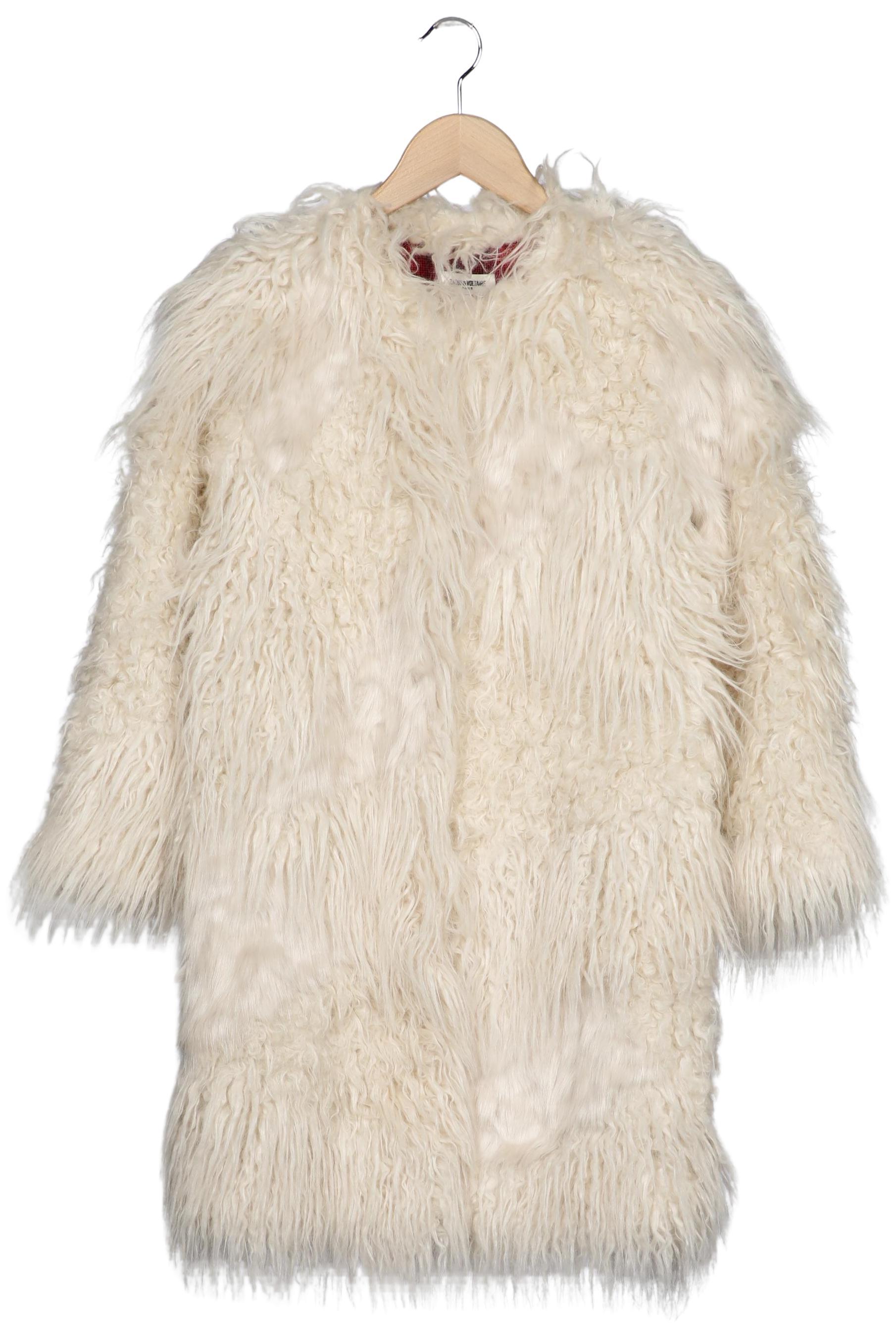 

Zadig & Voltaire Damen Mantel, cremeweiß, Gr. 34