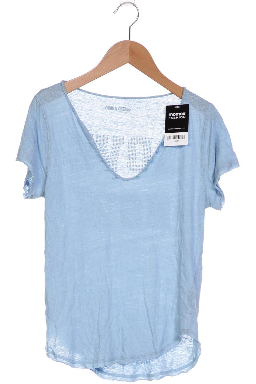 

Zadig & Voltaire Damen T-Shirt, hellblau, Gr. 36