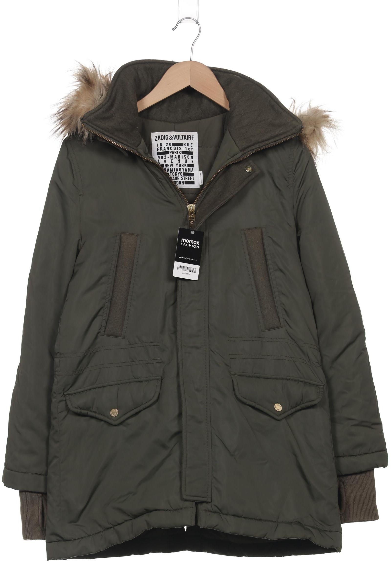 

Zadig & Voltaire Damen Mantel, grün, Gr. 36