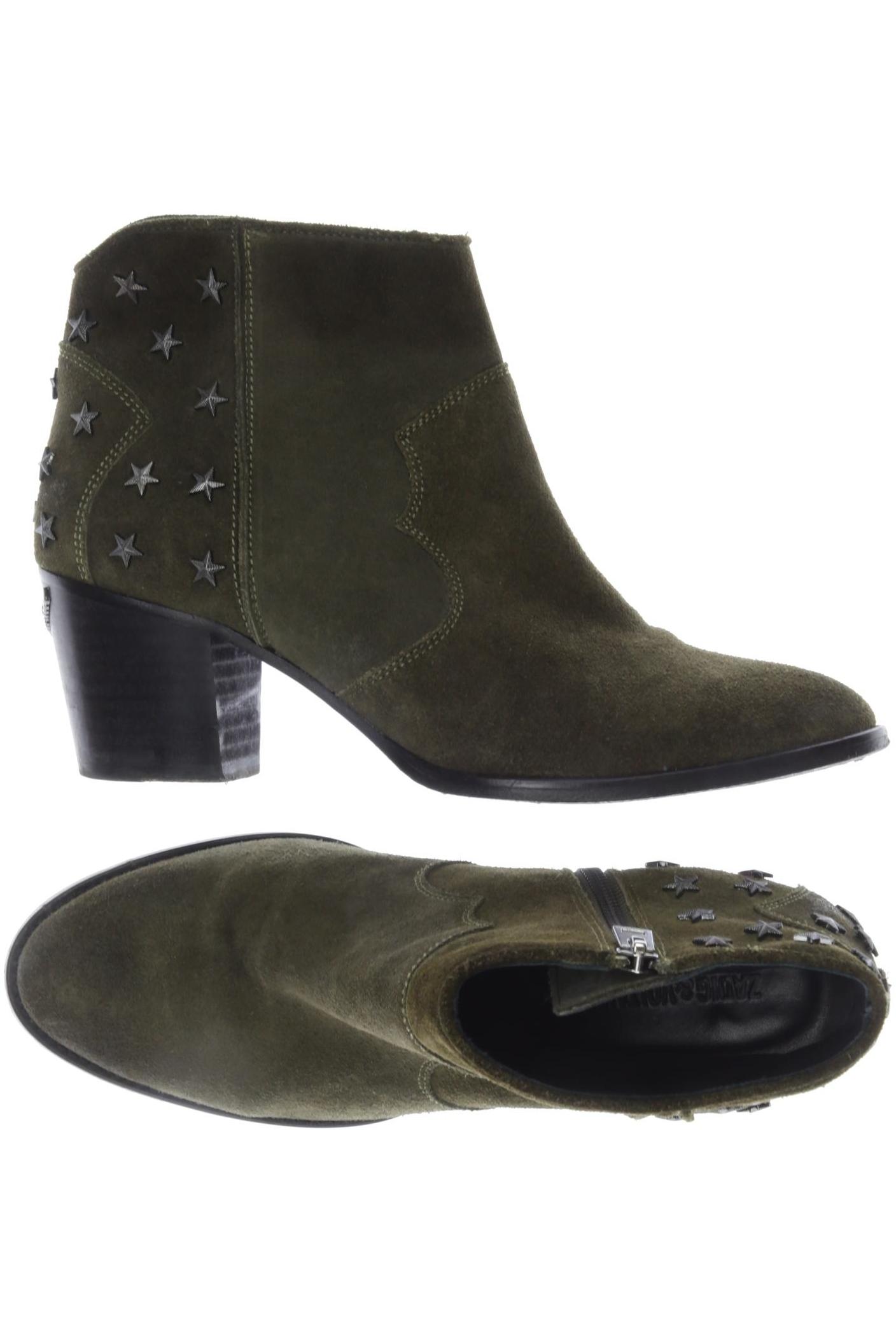 

Zadig & Voltaire Damen Stiefelette, grün, Gr. 40