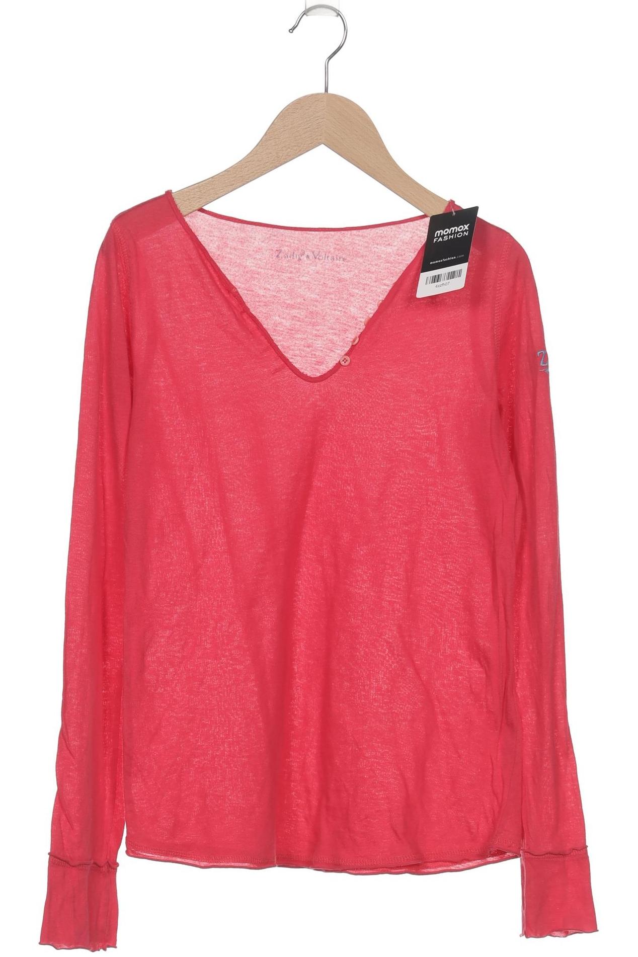 

Zadig & Voltaire Damen Langarmshirt, pink, Gr. 34