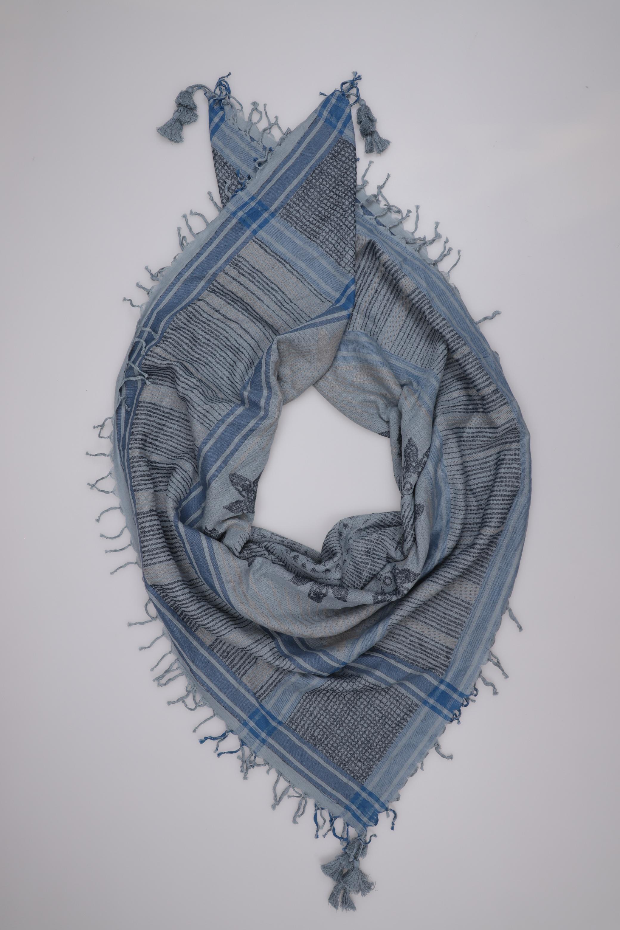 

Zadig & Voltaire Damen Schal, blau, Gr.