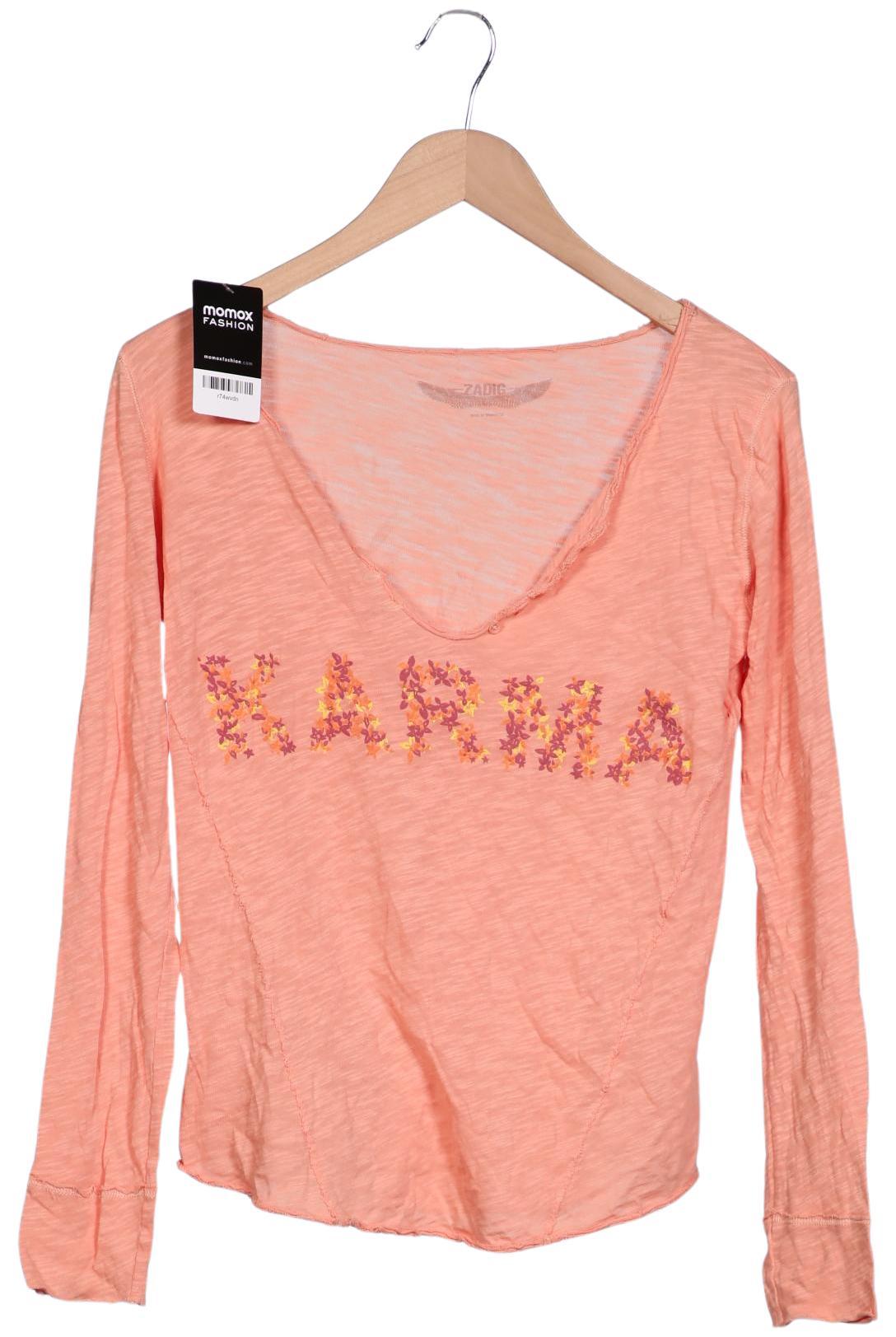 

Zadig & Voltaire Damen Langarmshirt, pink, Gr. 36