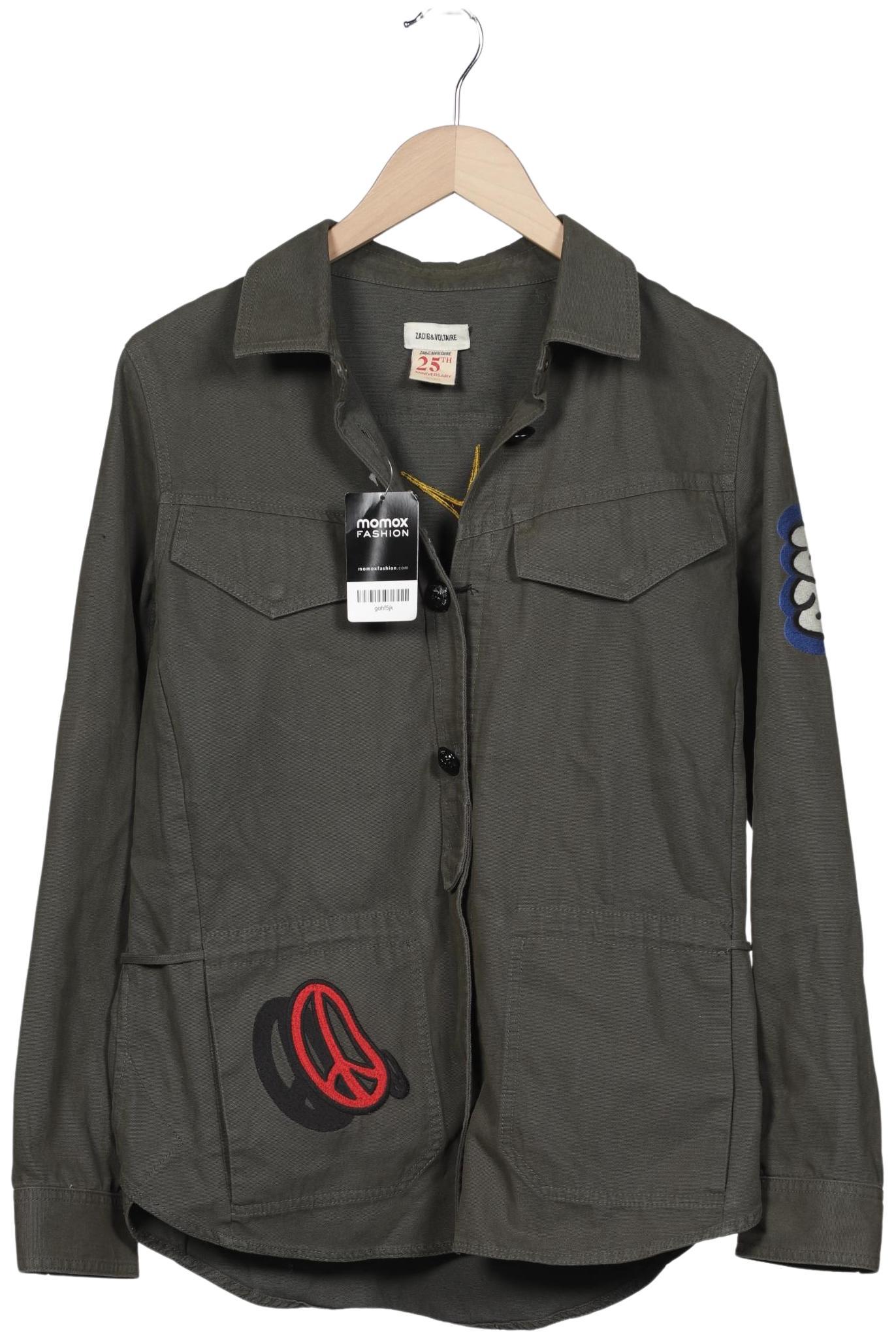 

Zadig & Voltaire Damen Jacke, grün, Gr. 38